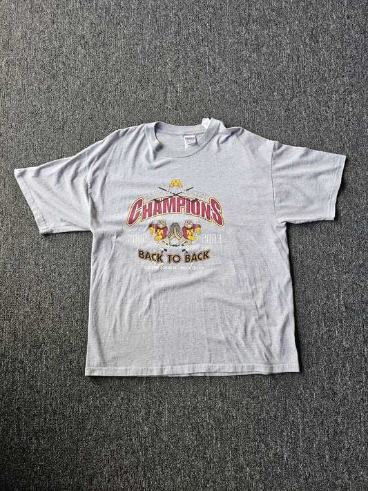 Minnesota Hockey 2002 Champions Tee (XL)