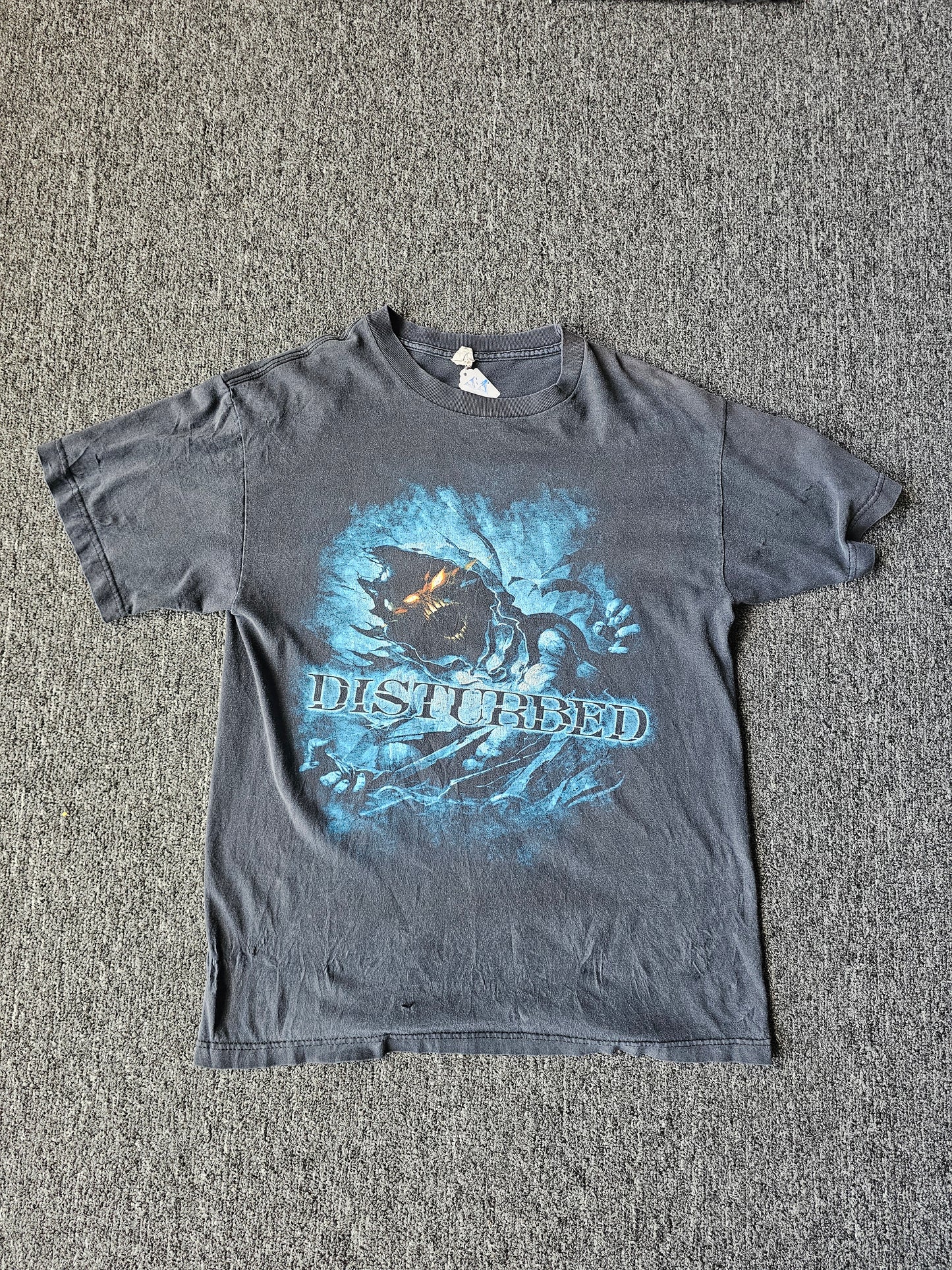 Disturbed Band Tee Distressed Fader (L)
