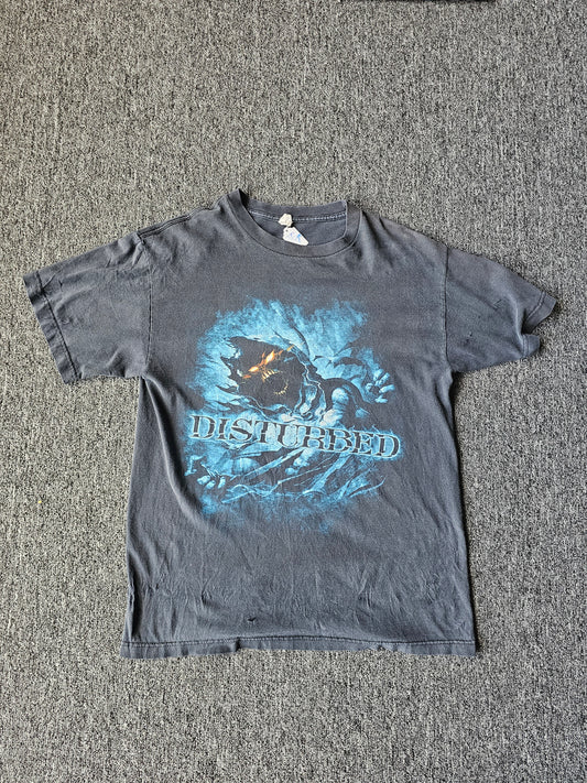Disturbed Band Tee Distressed Fader (L)