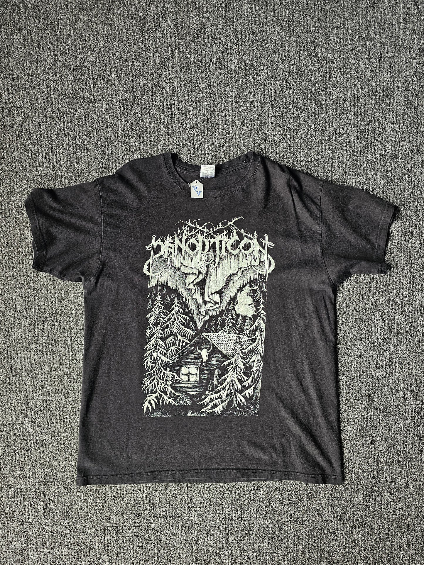 Sanopticon Death Metal Band Y2K Tee (M)
