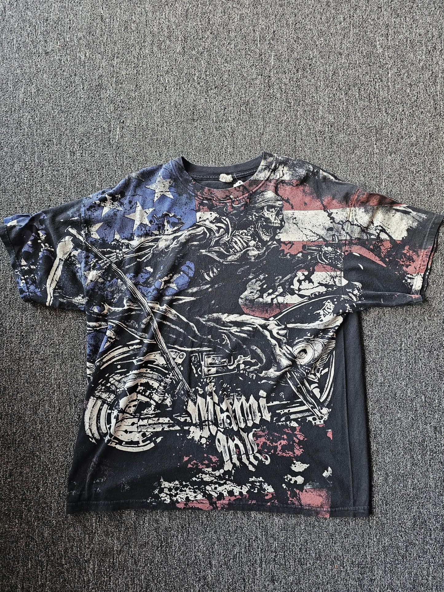Skull Motorcycle Tee (XL)