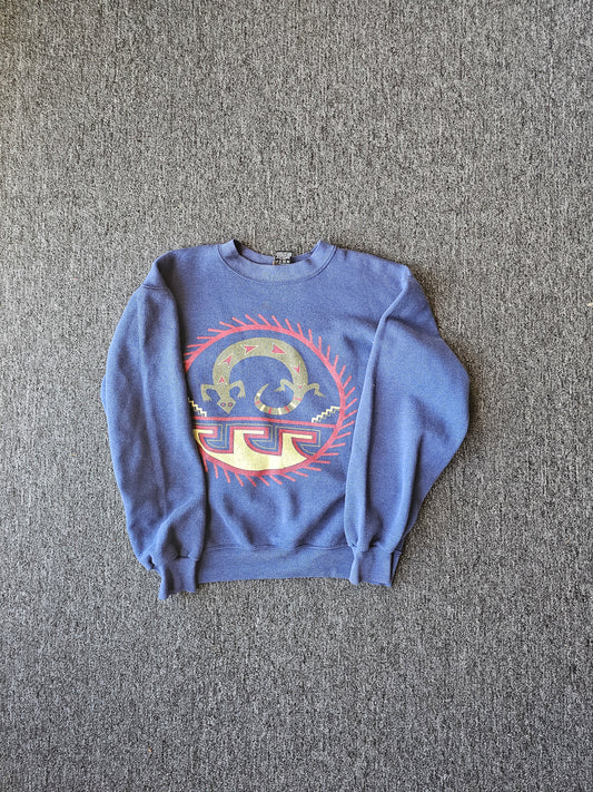 Lizard Nature Blue Crew (S)