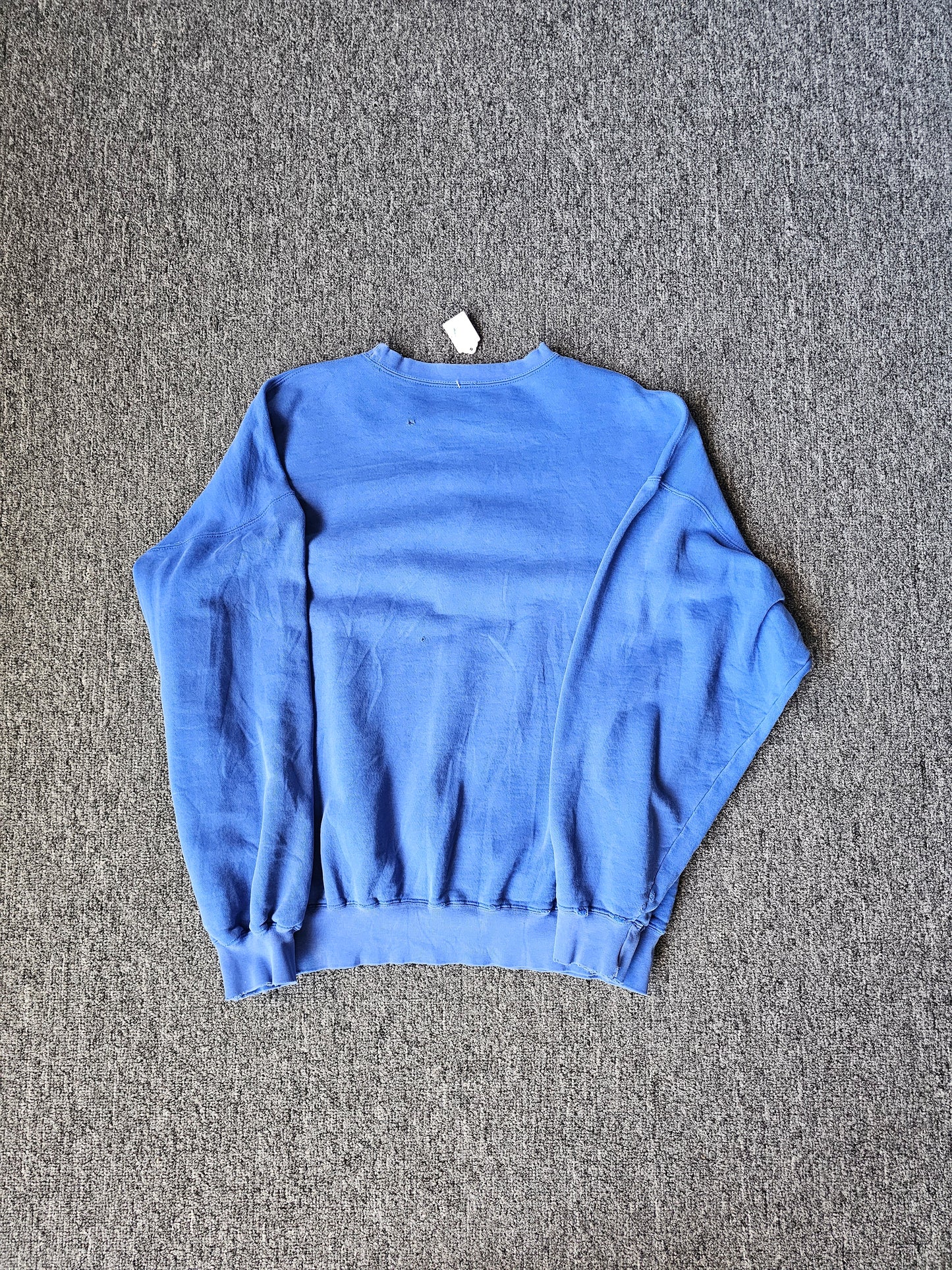 Mickey Mouse & Friends Embroidered Walt Disney Blue Crew (M)