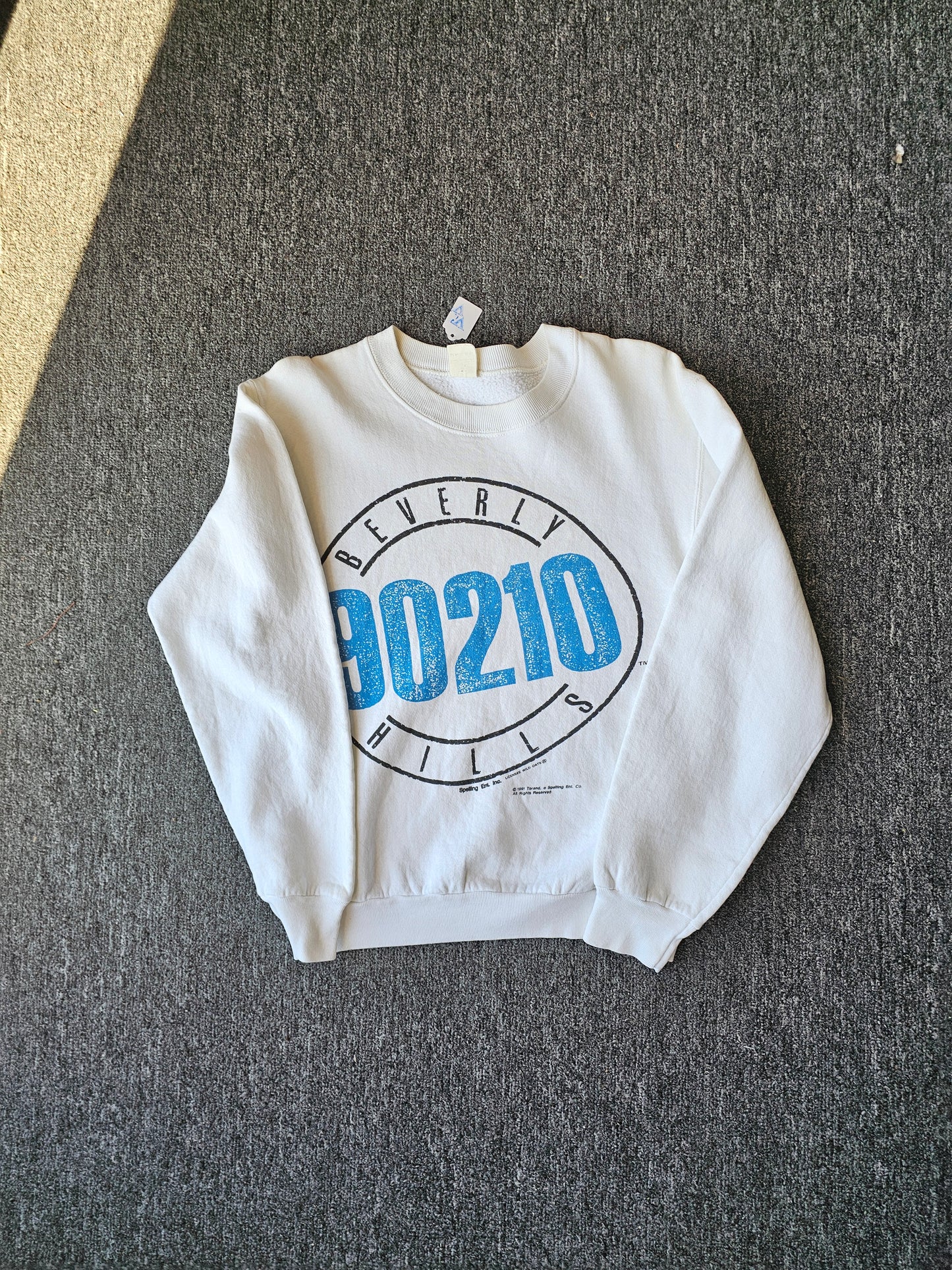 Beverly Hills 90210 90s White Crew (S)