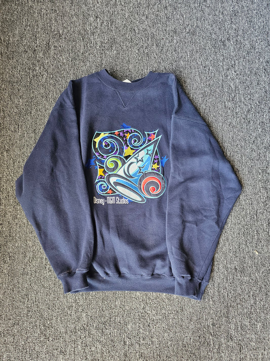 Disney MGM Fantasia Embroidered Crew (L)