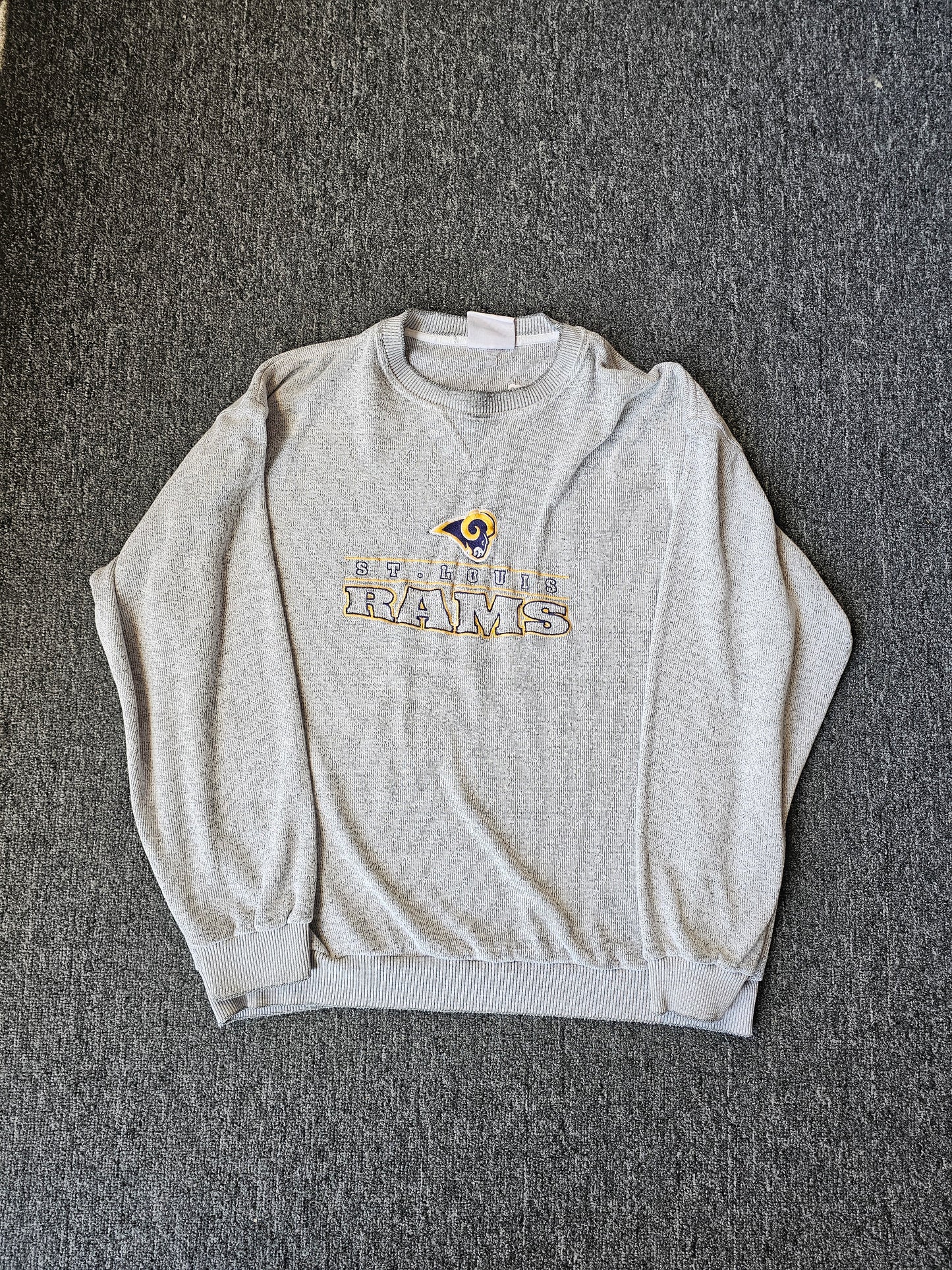 St Louis Rams NFL Grey Crew (XL)