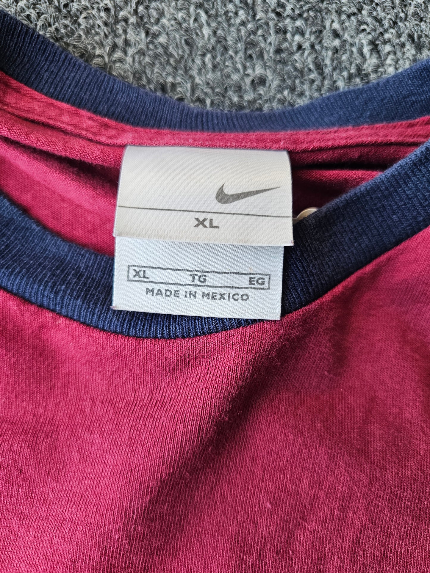 Nike Y2K Red Long Sleeve (XL)