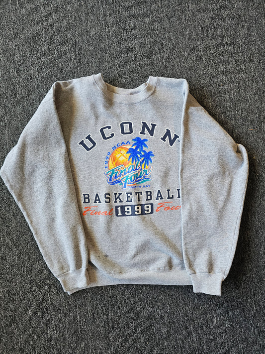 UCONN 1999 NCAA Final Four Gray Crew (M)