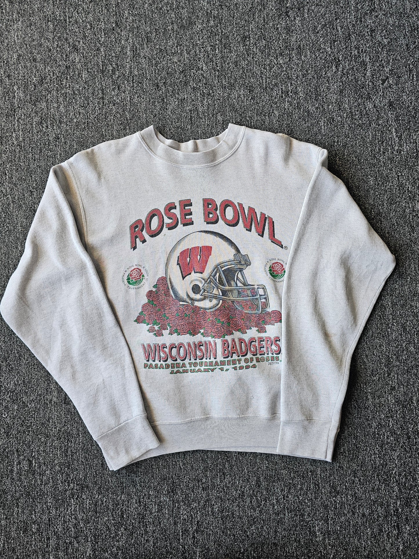 Wisconsin Badgers 1994 Rose Bowl NCAA Crew (S)