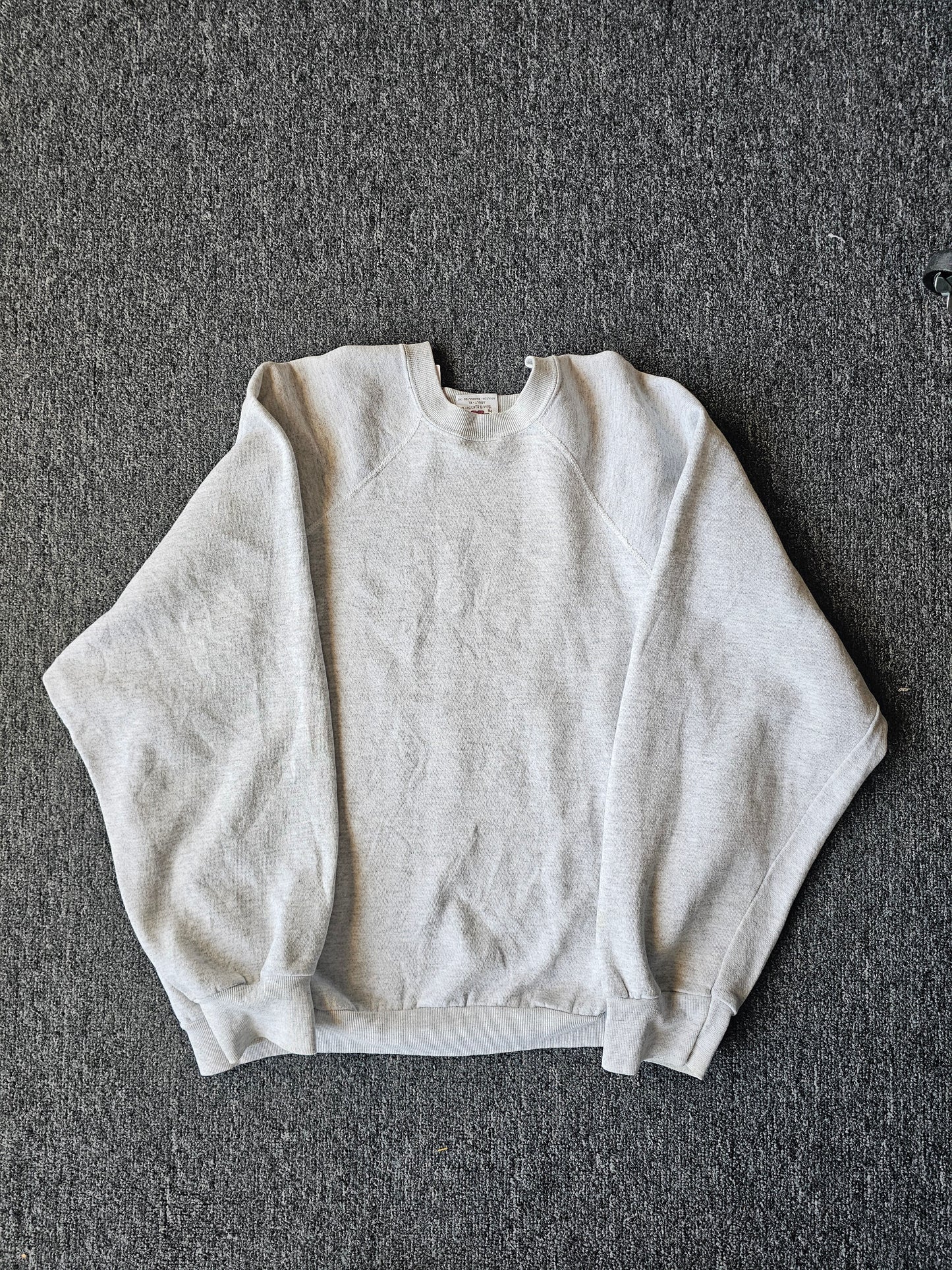 Notre Dame NCAA Football 90s White Crew (XL - fits like L)
