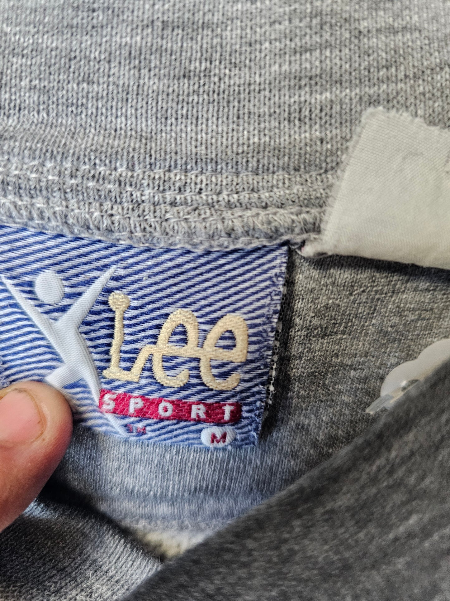 Minnesota Vikings NFL Embroidered 90s Gray Crew (M)