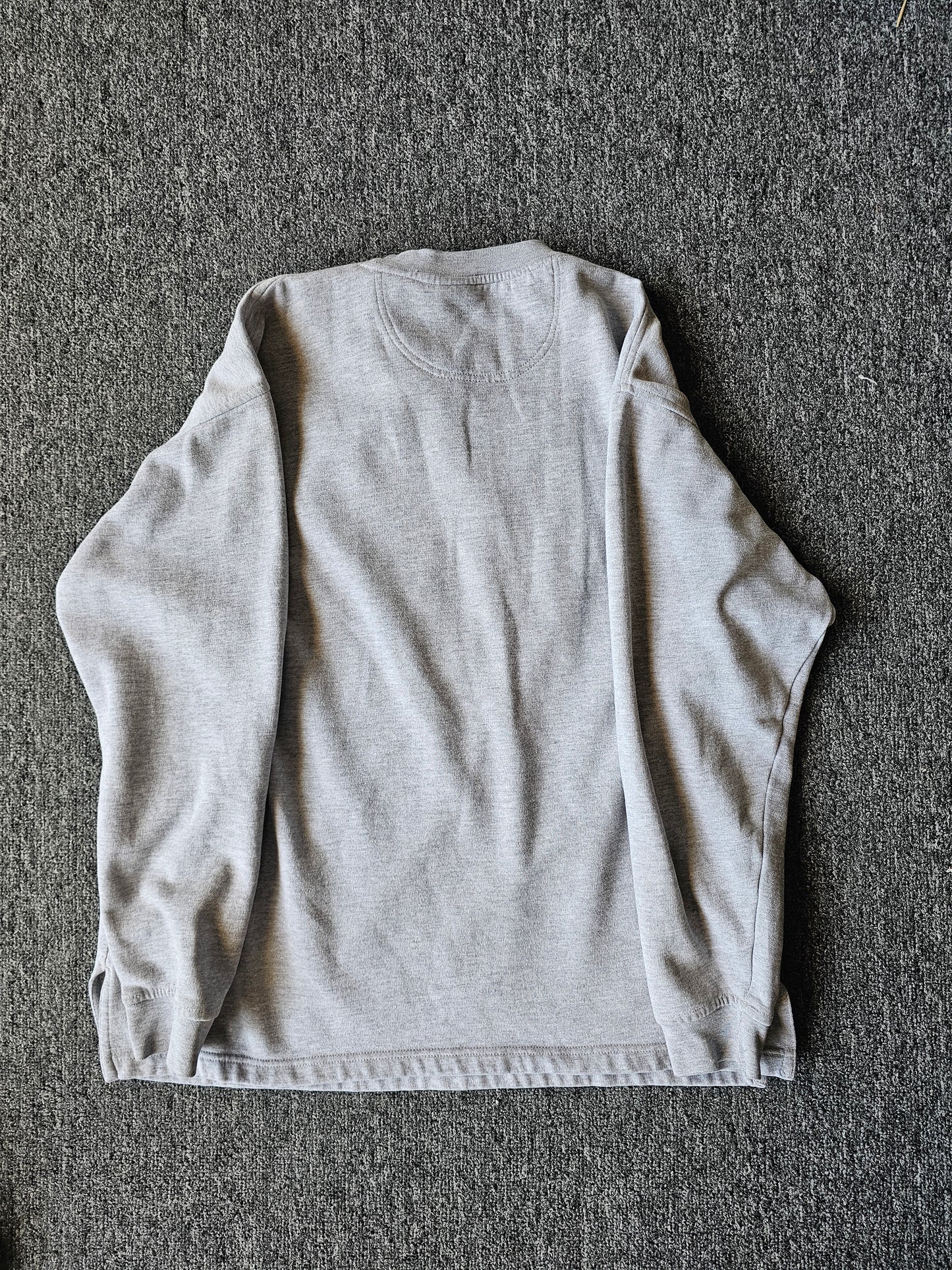 Notre Dame Embroidered NCAA Gray Crew (L)