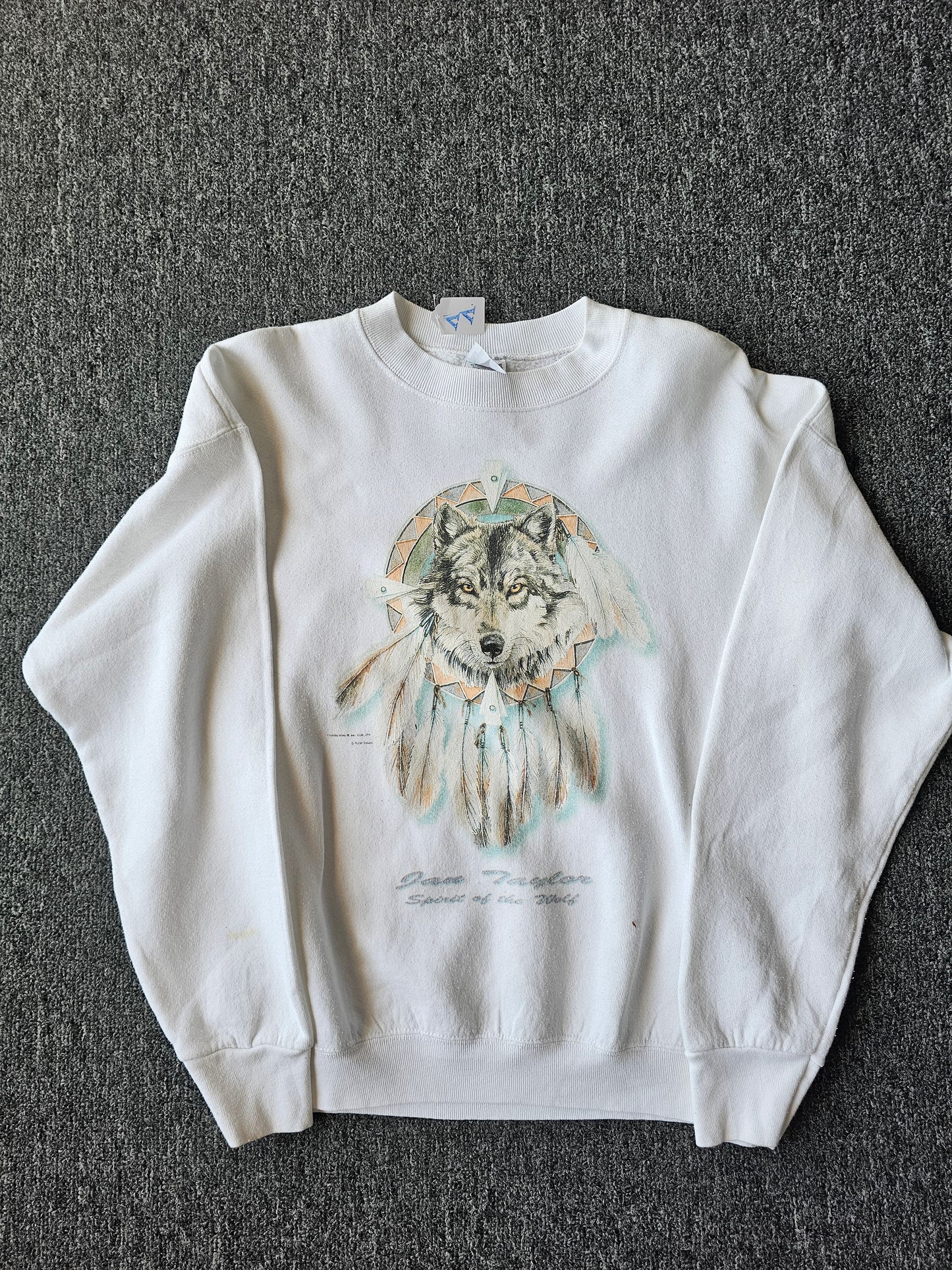 Wolf Native American Nature Crew (L)
