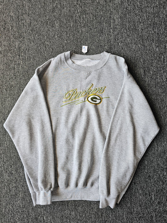 Green Back Packers NFL Embroidered Crew (XL)
