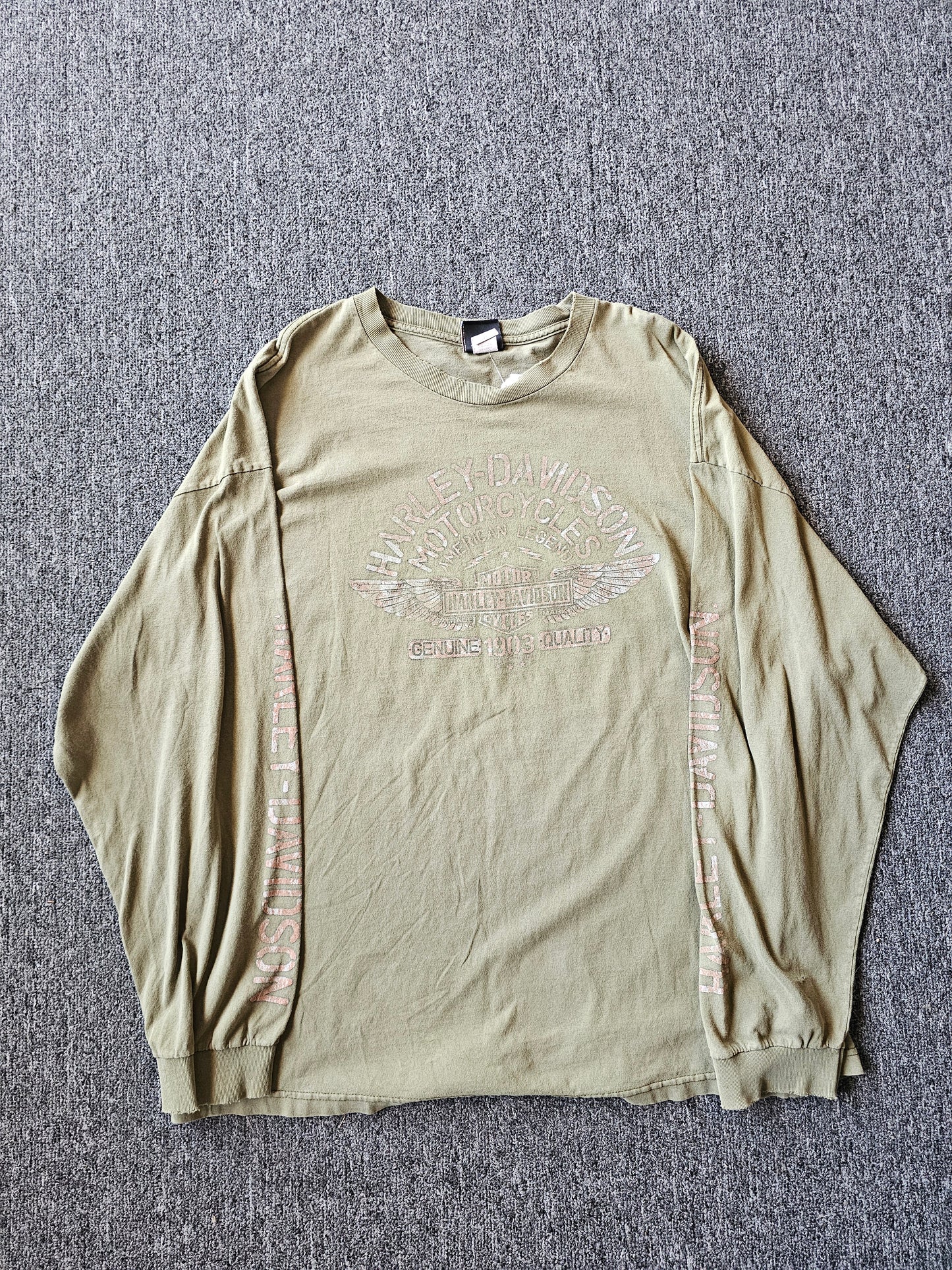 Harley Davidson Athens GA Fader Long Sleeve (3XL)