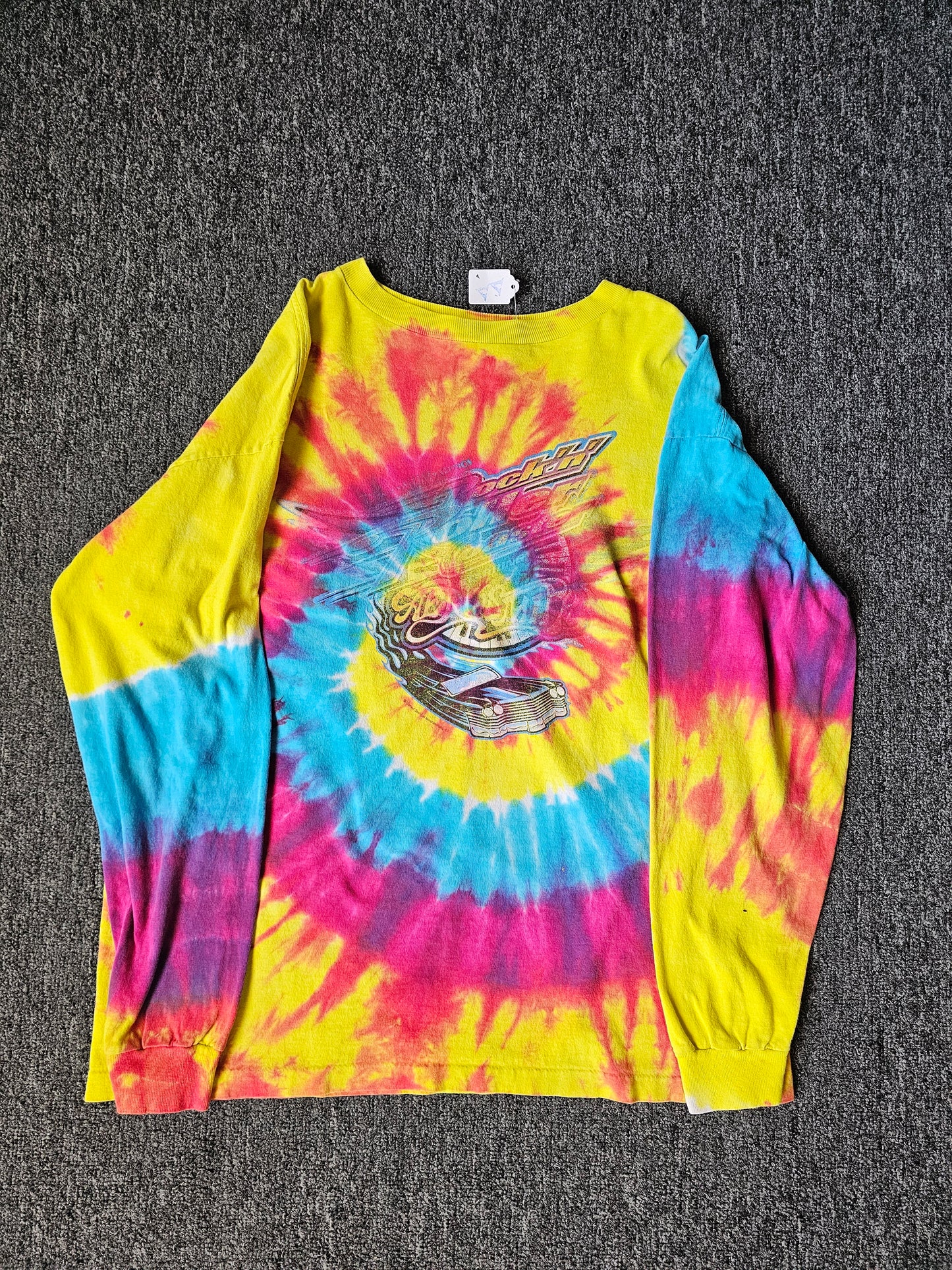 Universal Rock N Rollercoaster Tie Dye Long Sleeve (XL)