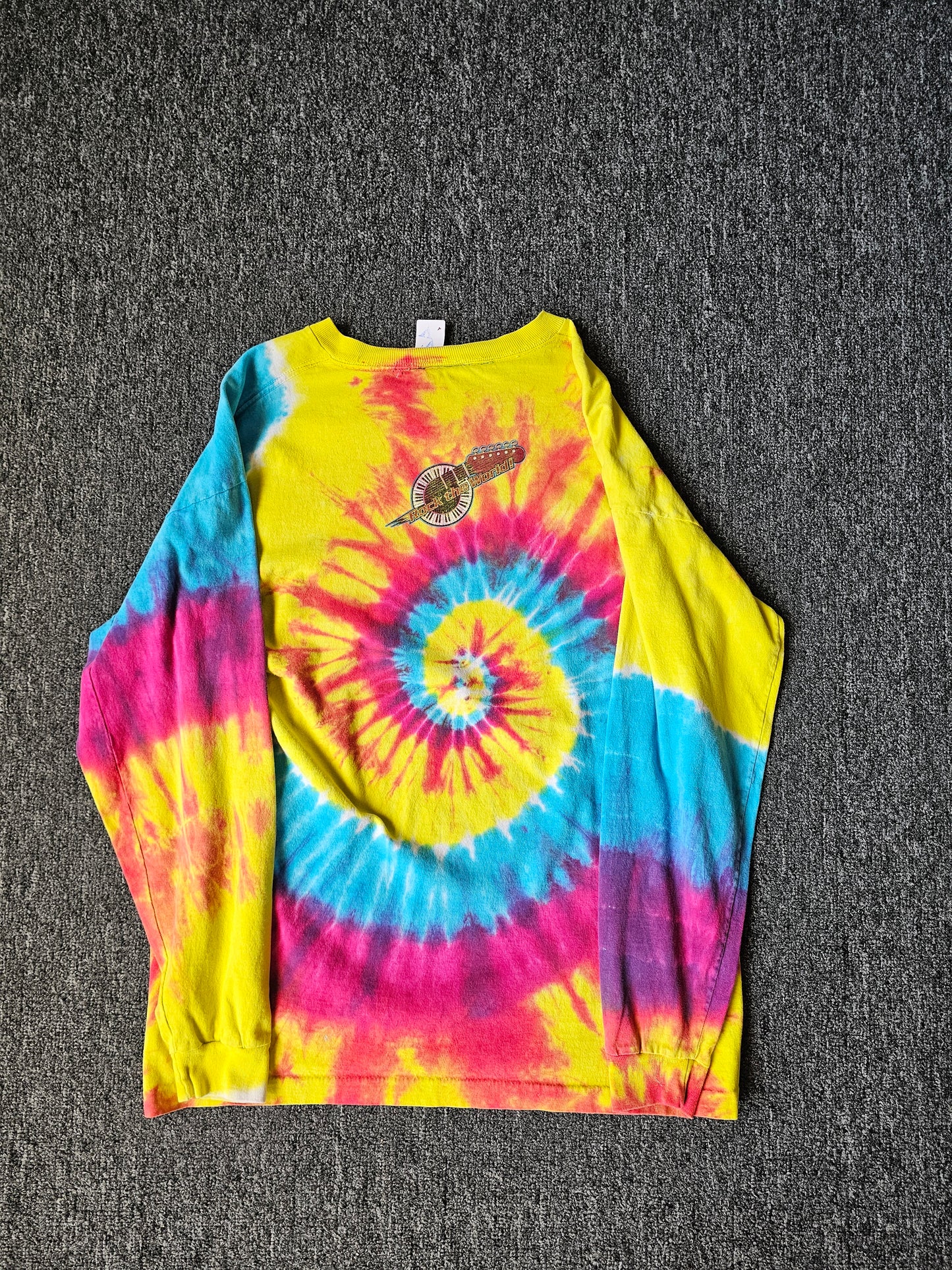 Universal Rock N Rollercoaster Tie Dye Long Sleeve (XL)