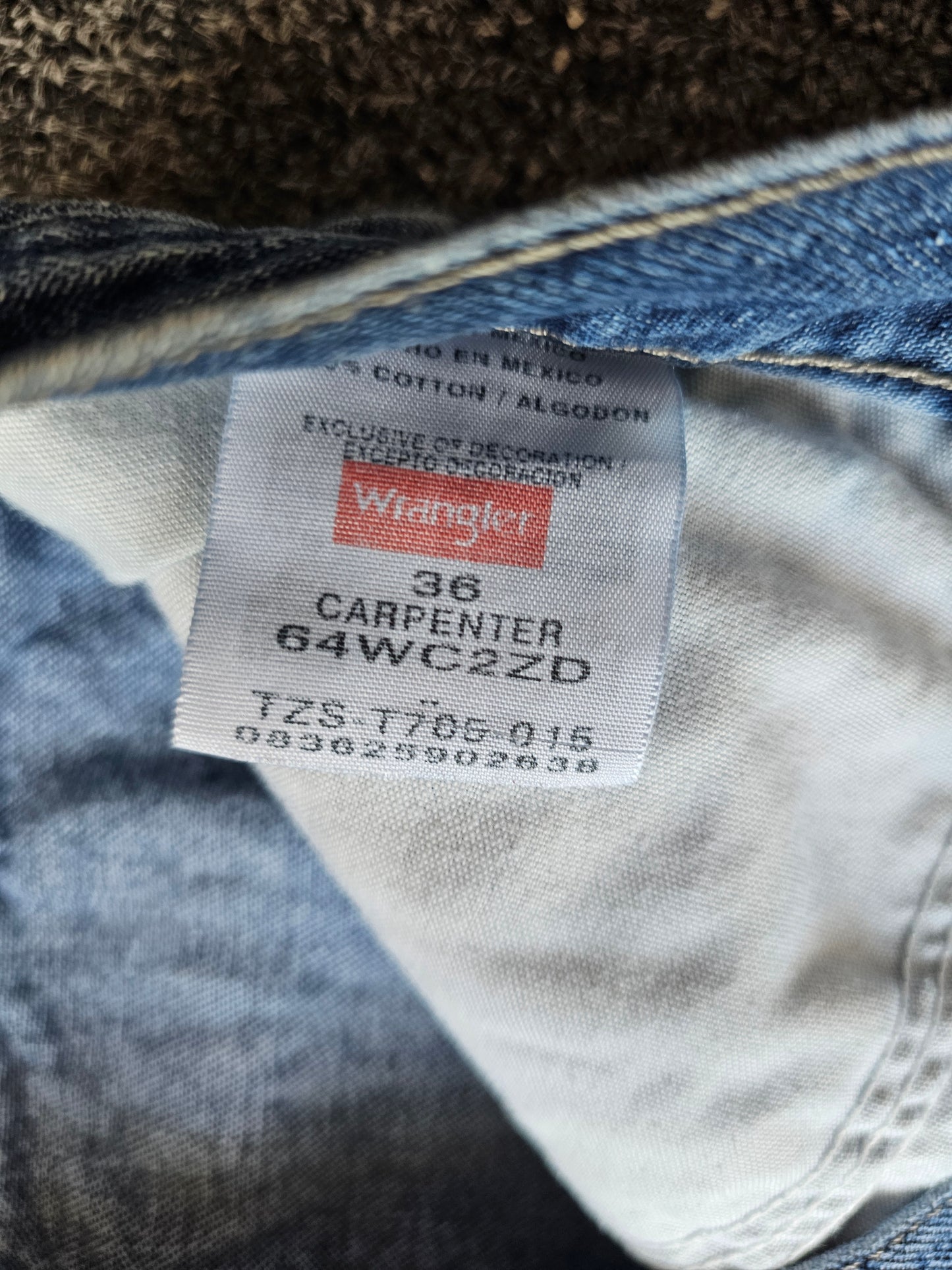 Wrangler Carpenter Denim Jorts (36)
