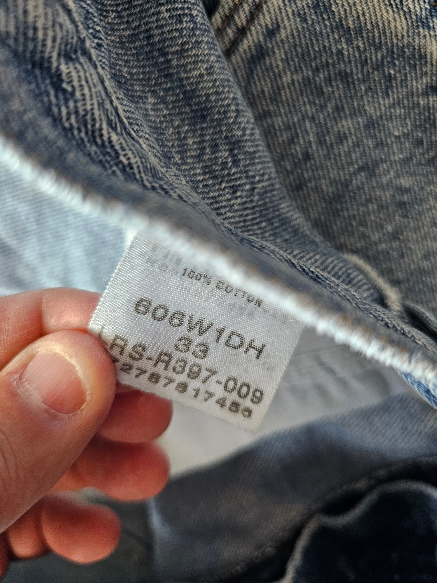 Wrangler Faded Denim Jorts (33)