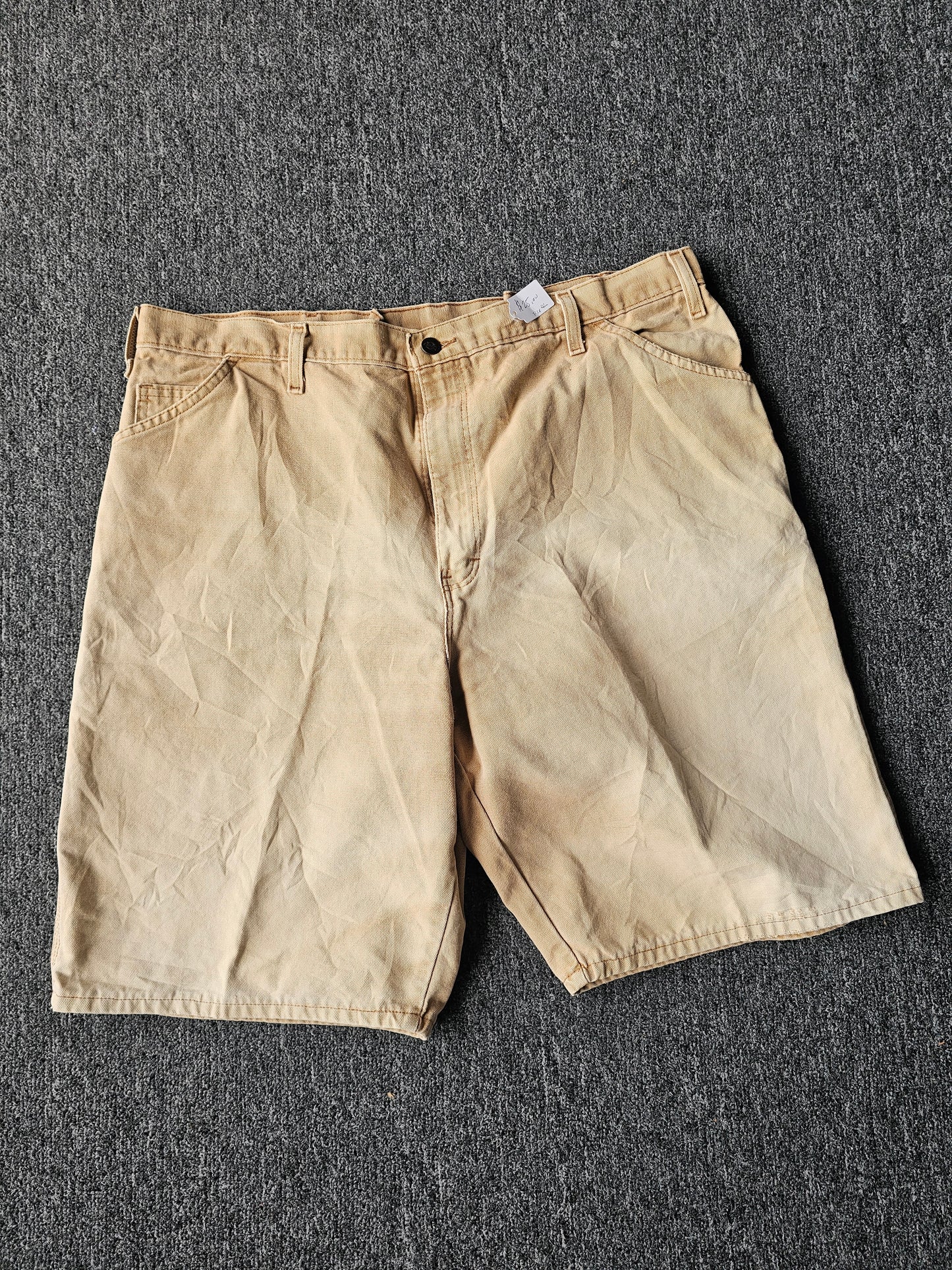 Dickies Faded Brown Khaki Shorts (42)