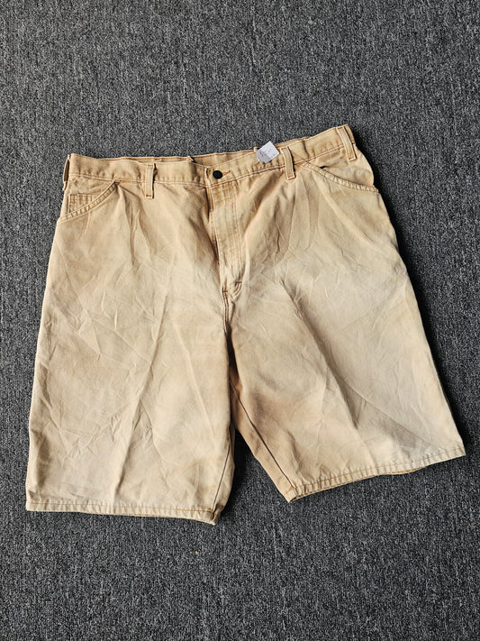 Dickies Faded Brown Khaki Shorts (42)