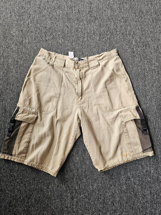 Zonez Khaki Cargo Shorts (36)