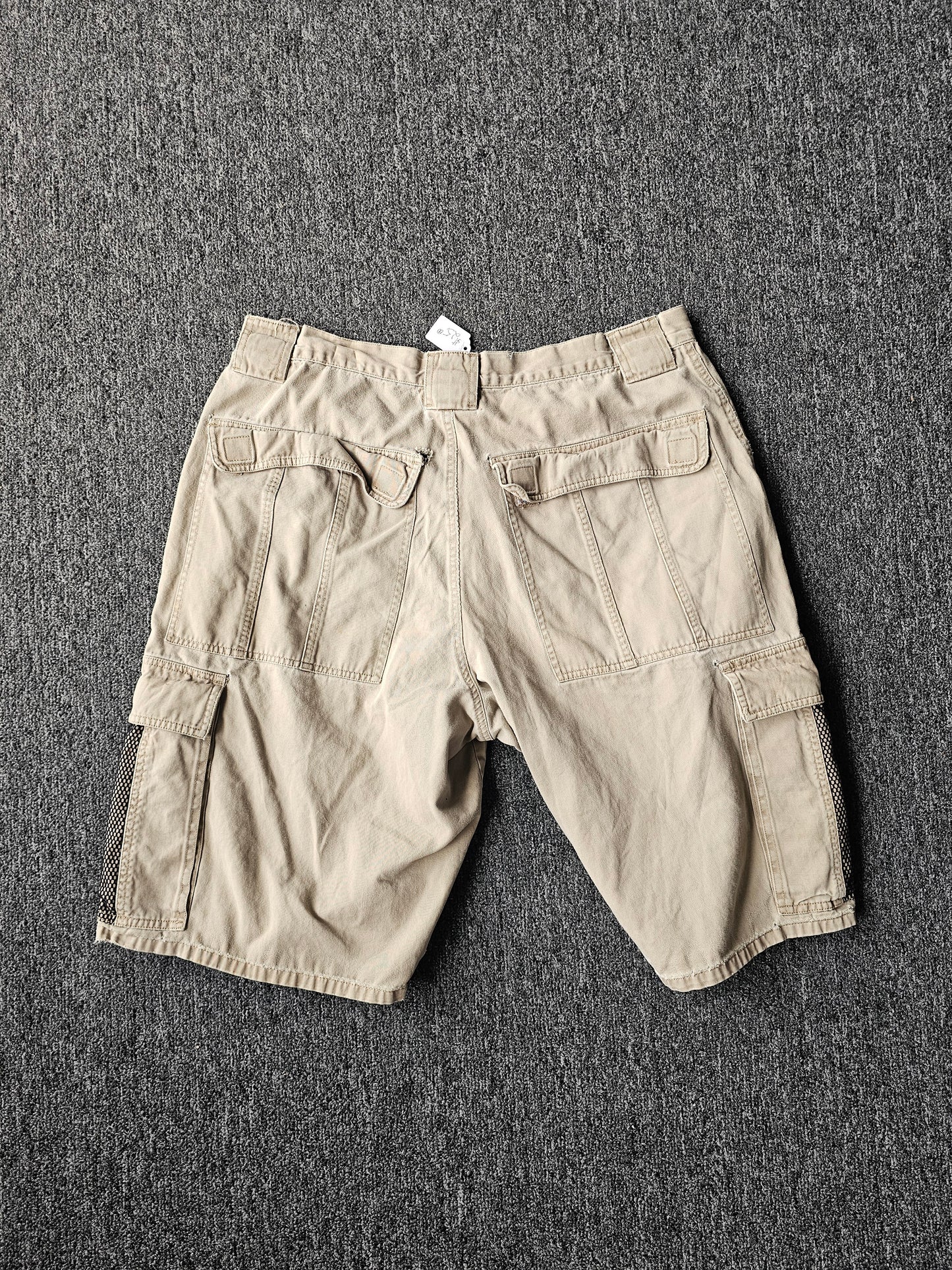 Zonez Khaki Cargo Shorts (36)