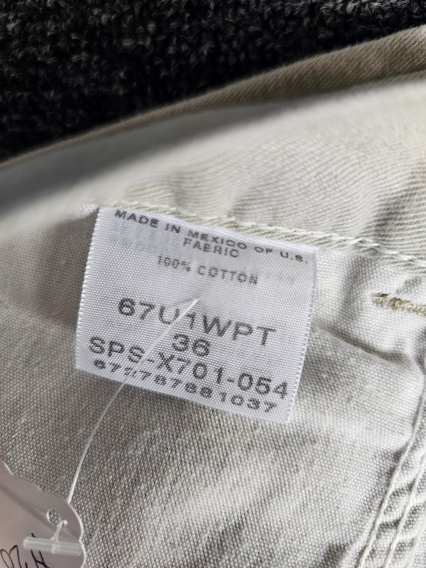 Wrangler Khaki Chino Shorts (38)