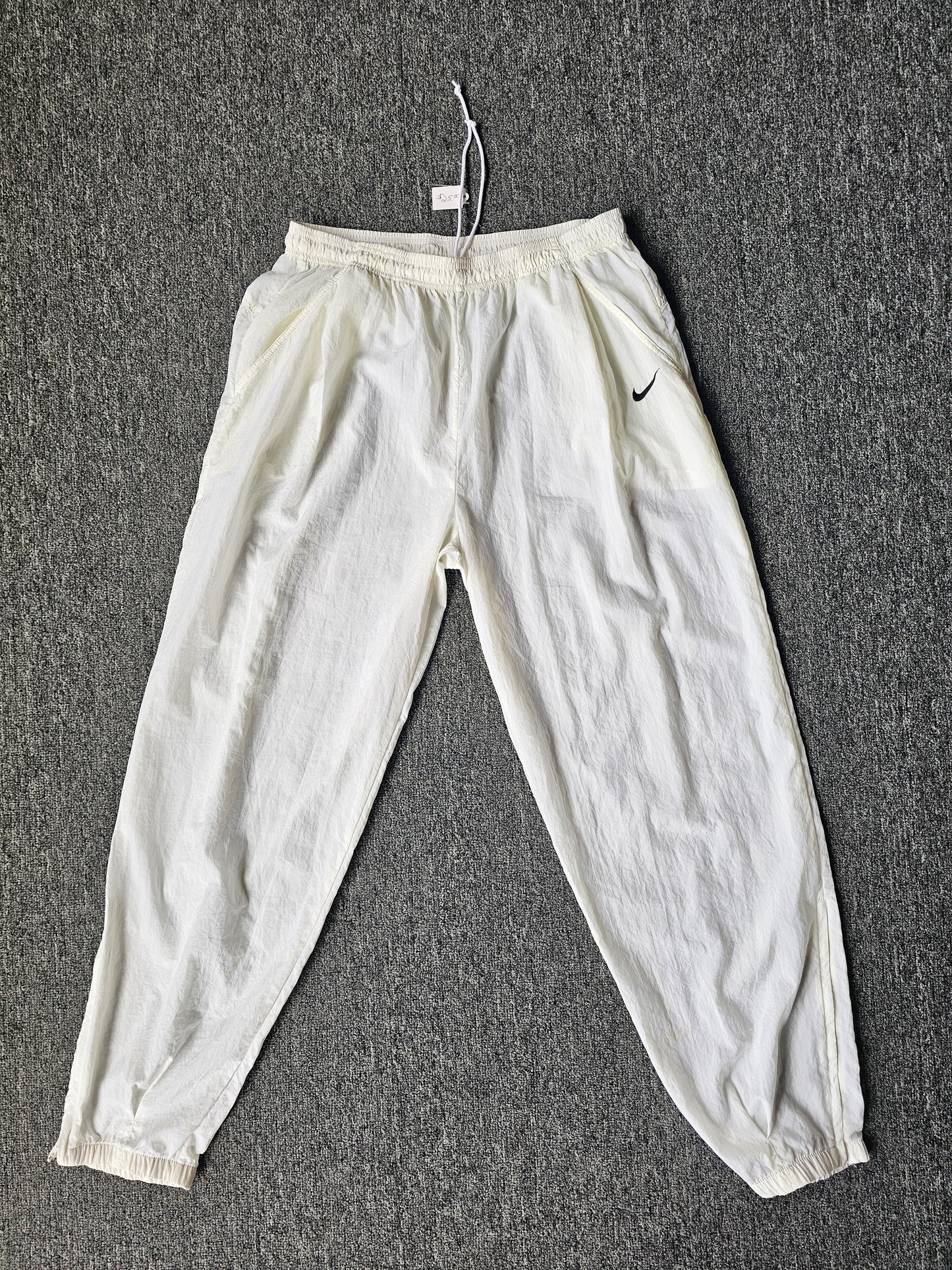 Nike White Track Pants (XXL)