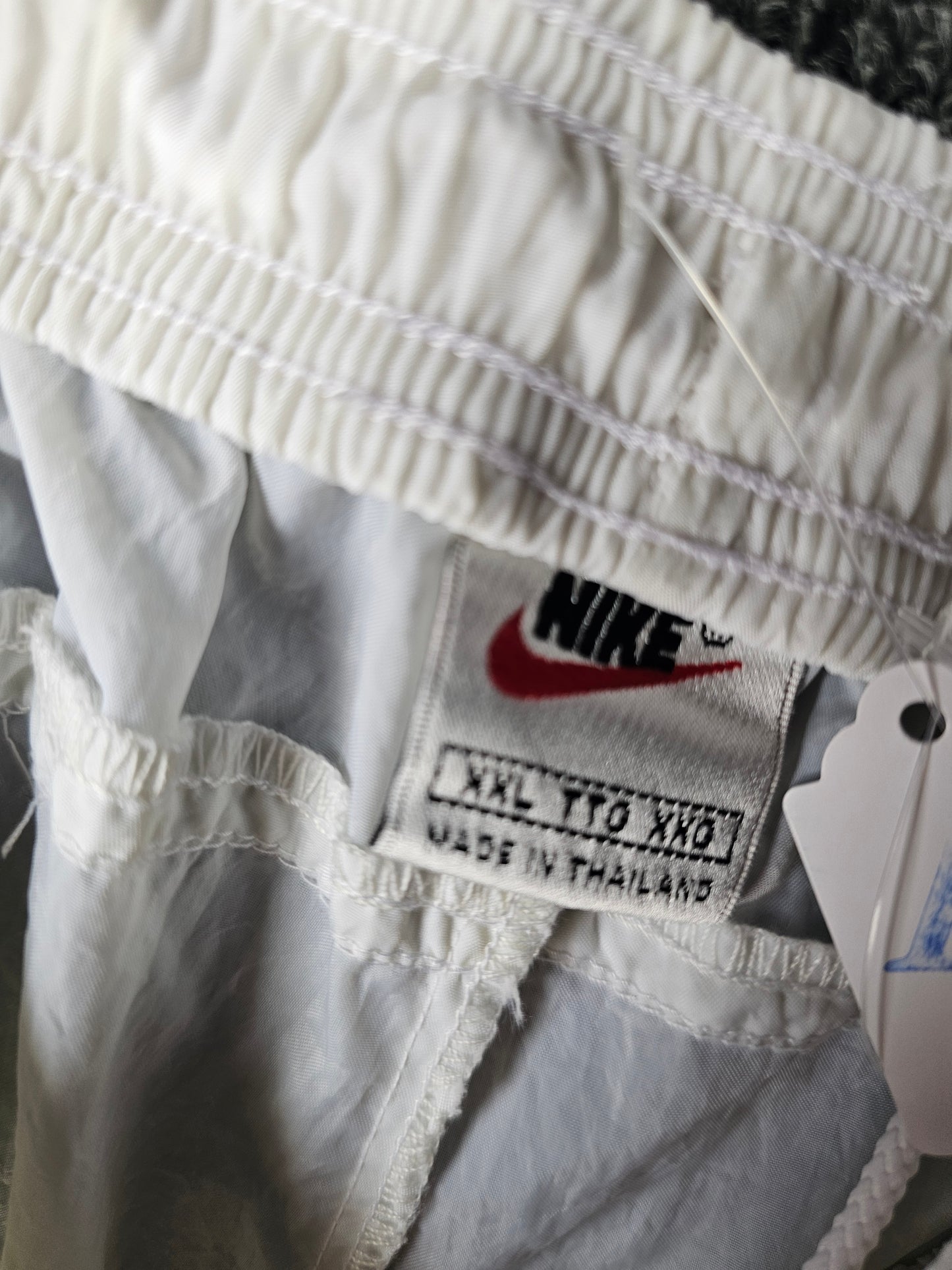 Nike White Track Pants (XXL)