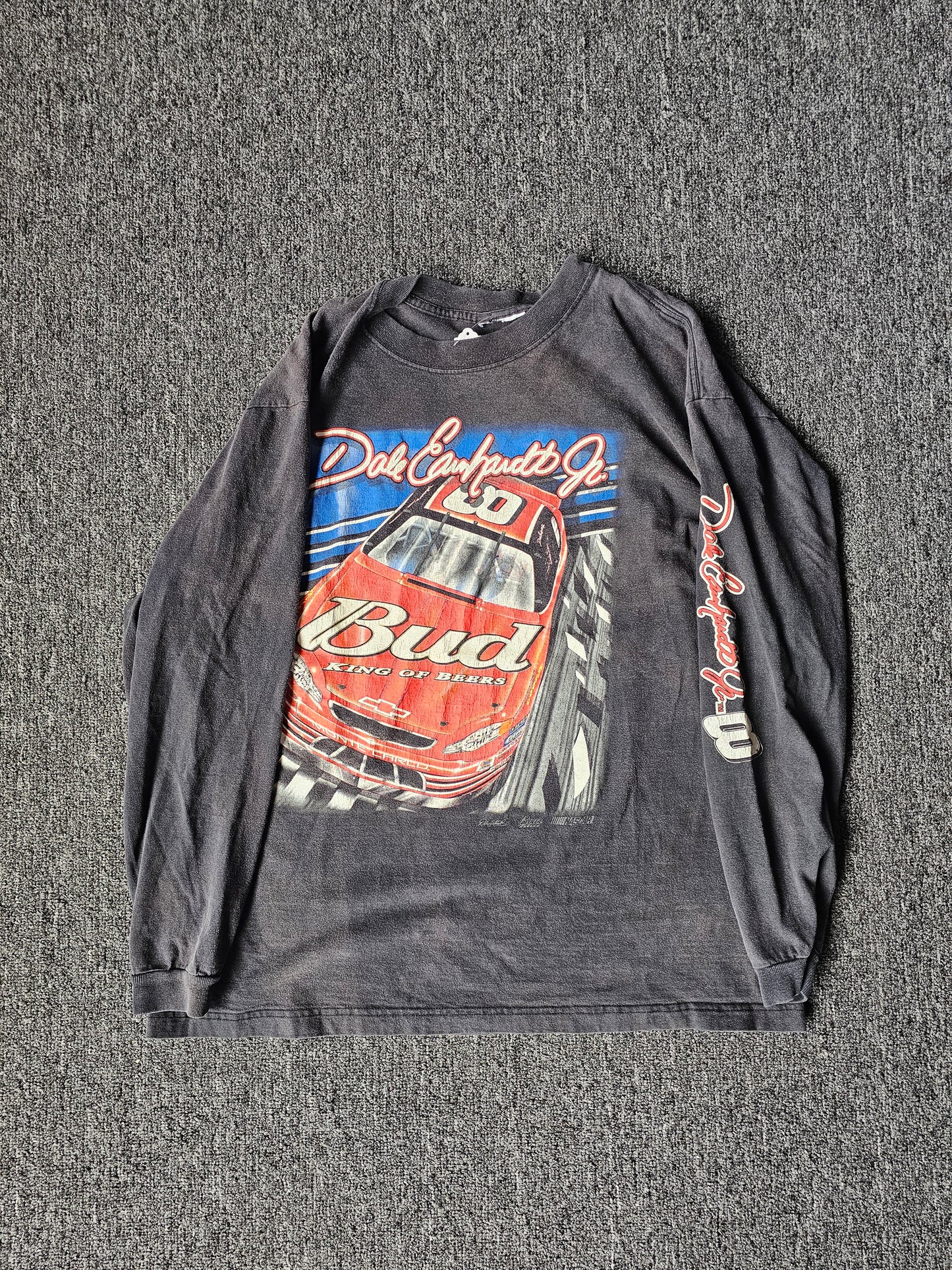 Dale Earnhardt Jr Budweiser Nascar Long Sleeve (XL)