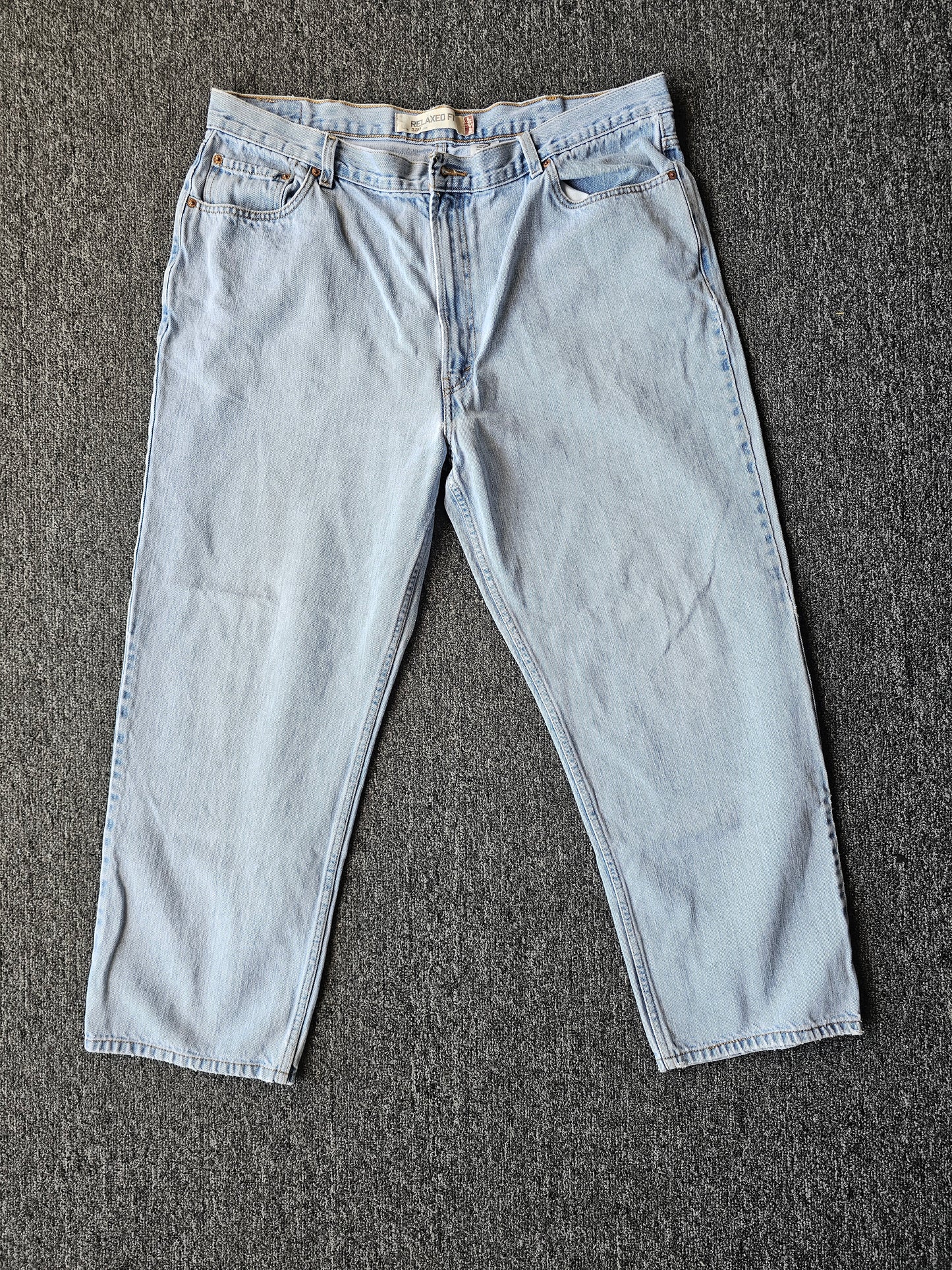 Levis 550 Relaxed Fit Denim Jeans (44/30)