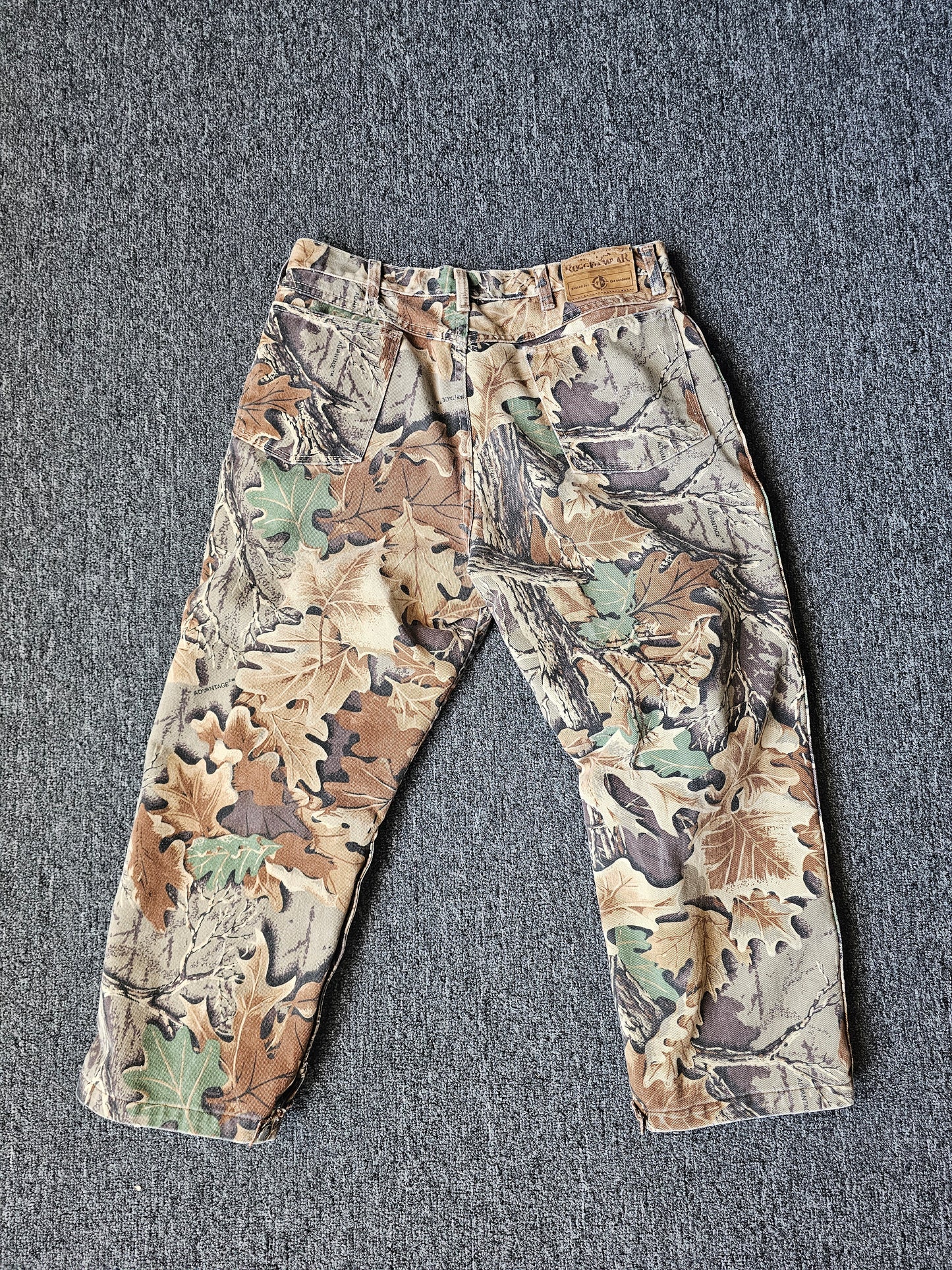 Rugged Wear Camouflage Denim Pants (34/34)