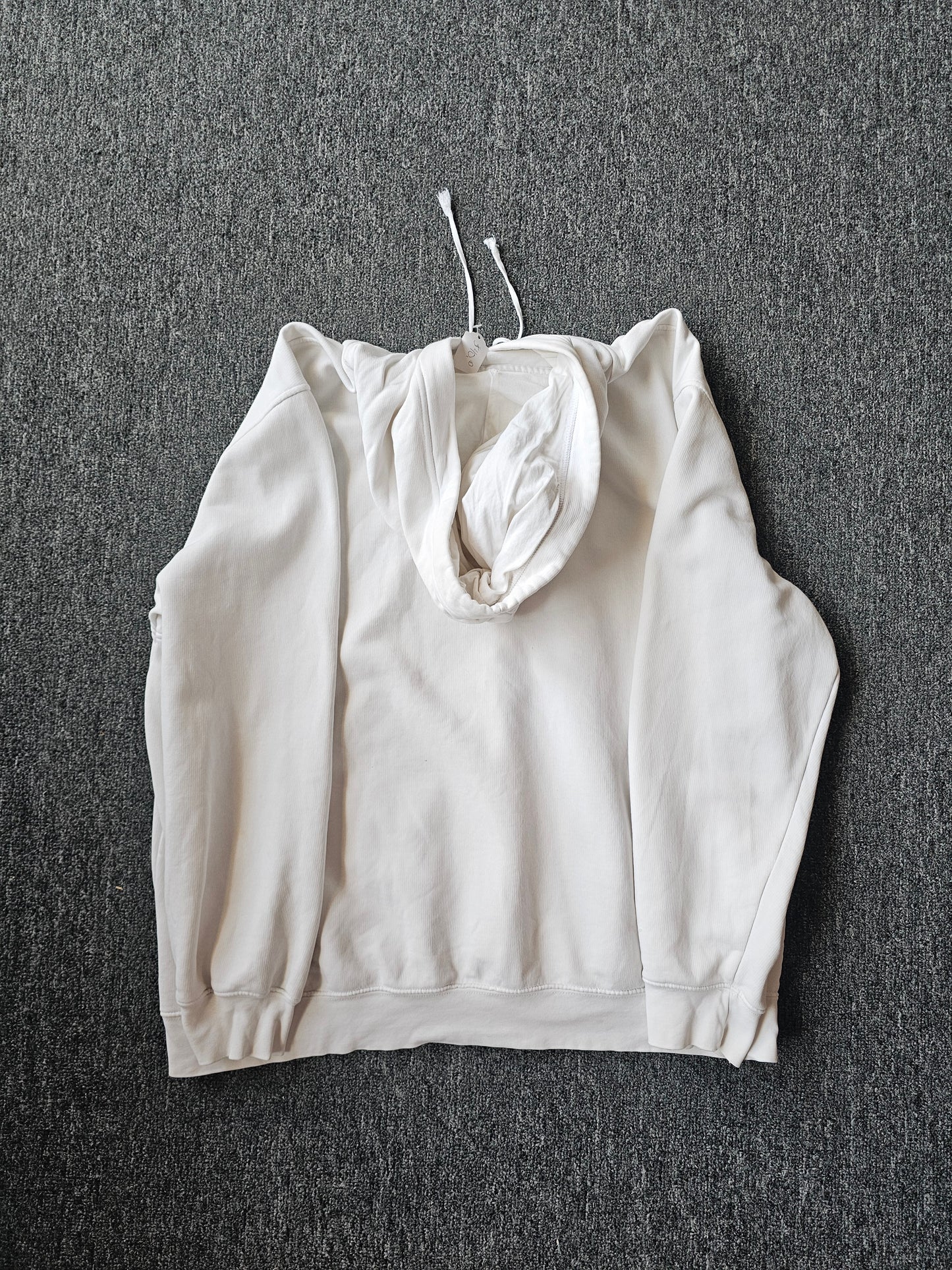 Nike White Silver Tag Hoody (XL)