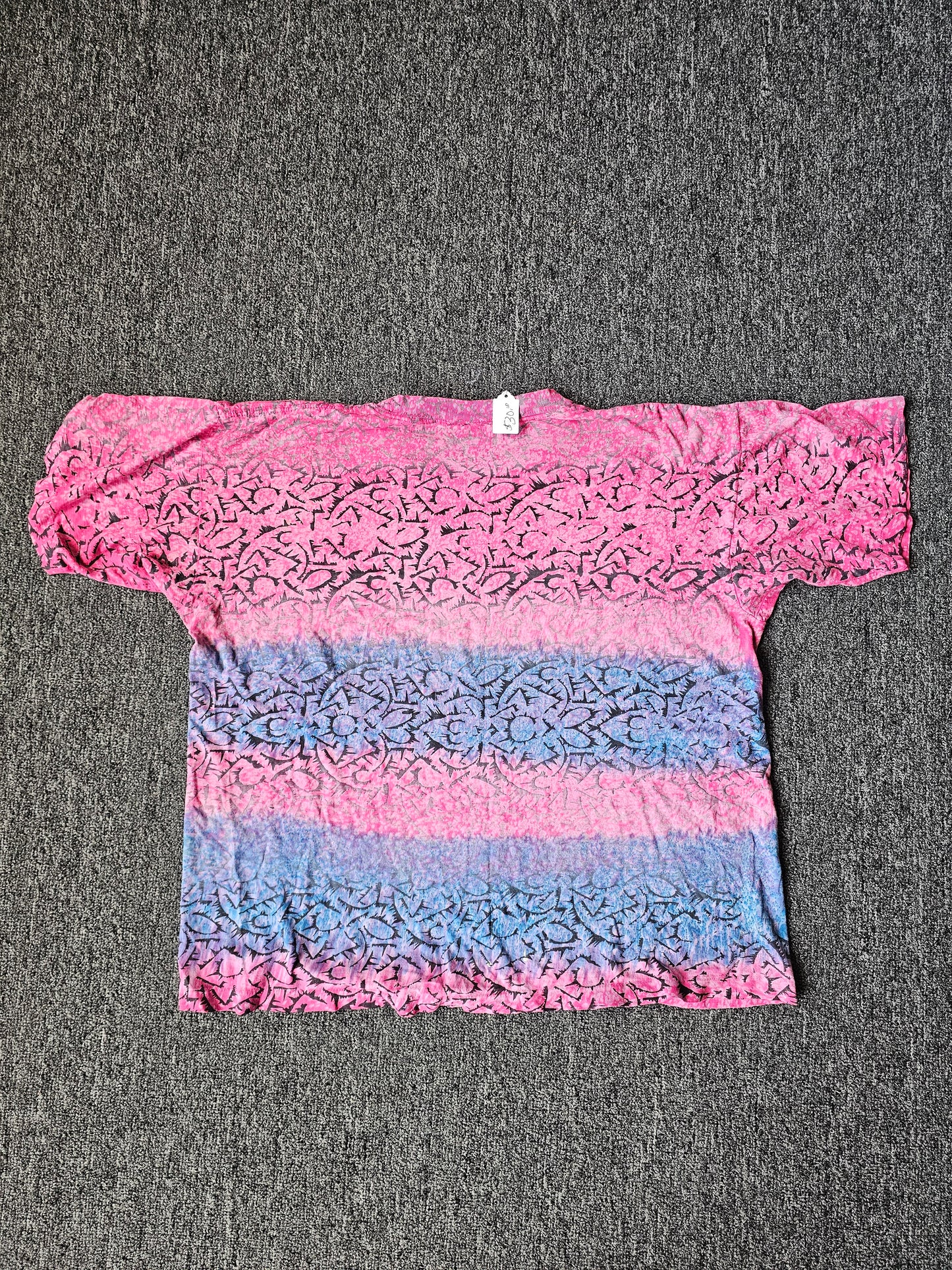 Multi Color AOP Surf Single Stitch Tee (L)