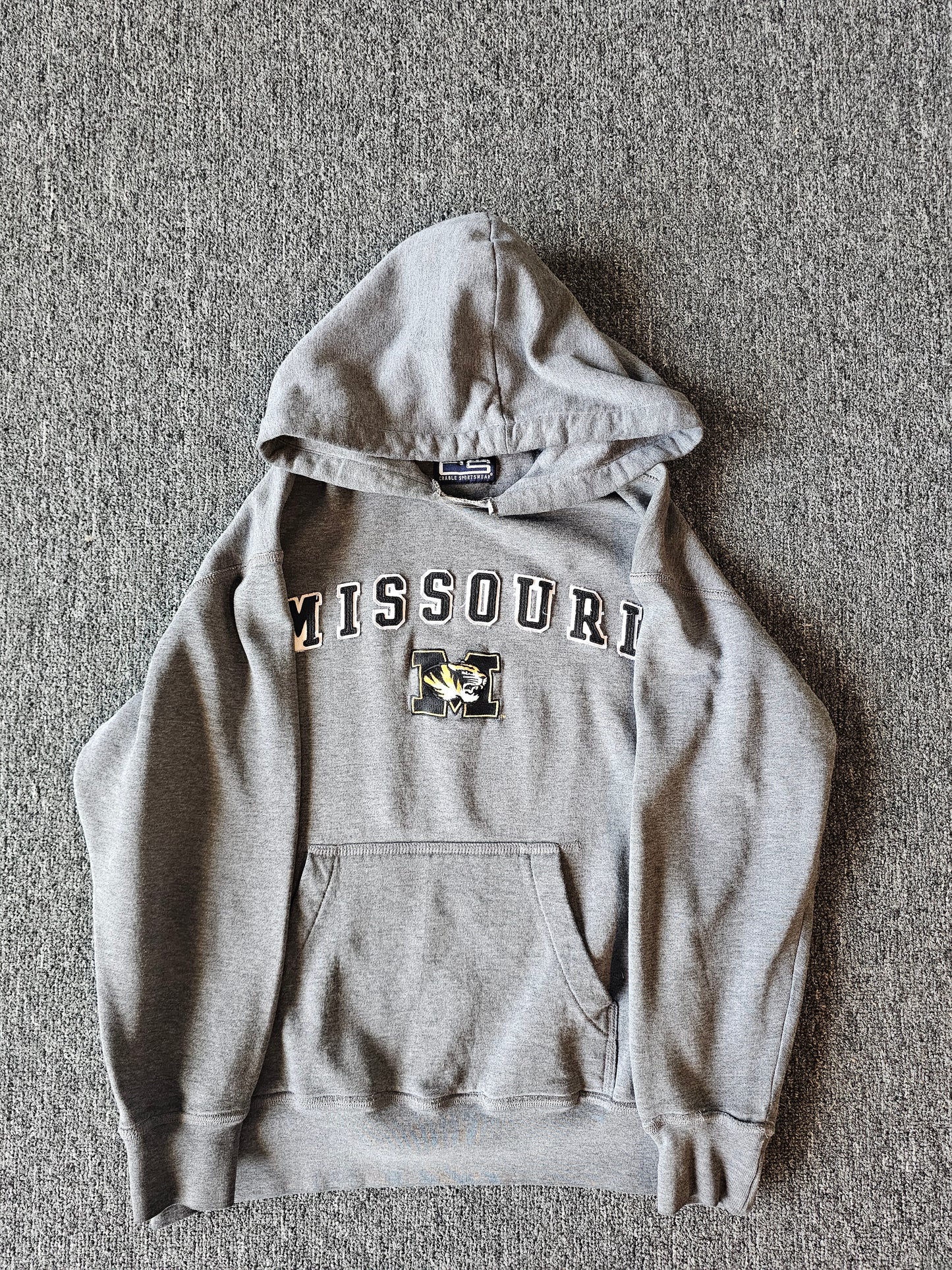 Missouri Tigers NCAA Embroidered Hoody (S)