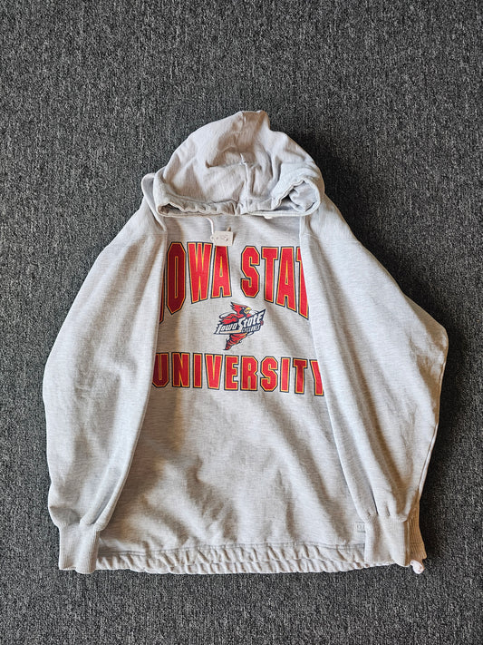 Iowa State NCAA 90s White Hoody (XL)
