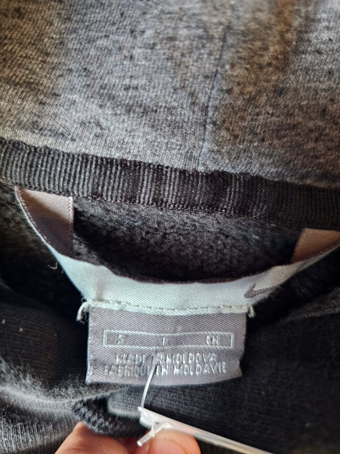 Nike Faded Black Hoody Silver Tag (S)