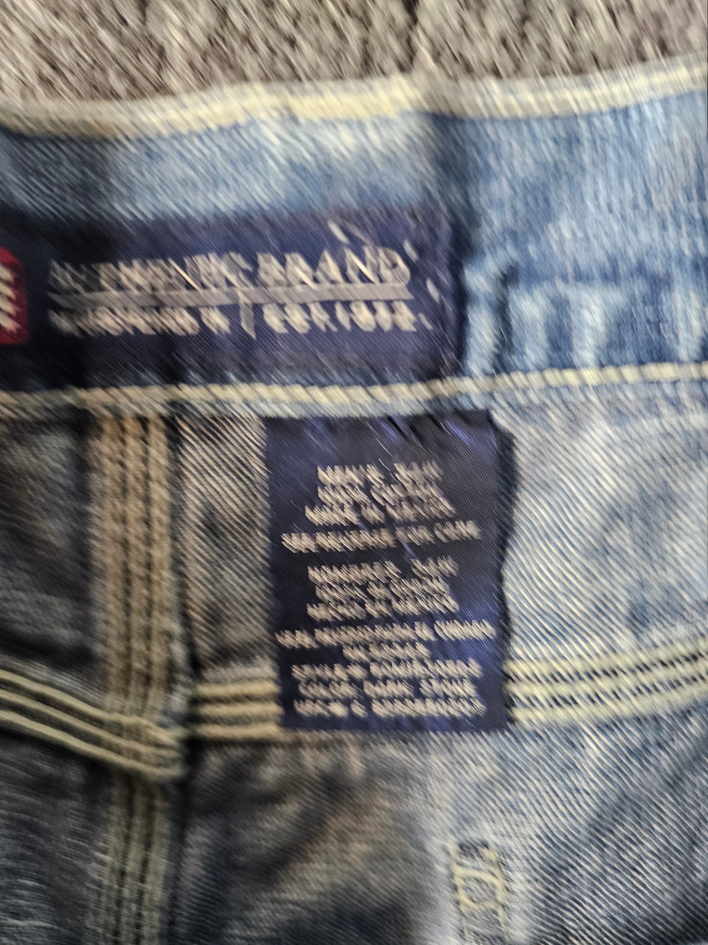 Denim Carpenter Distressed and Faded Jorts (34)