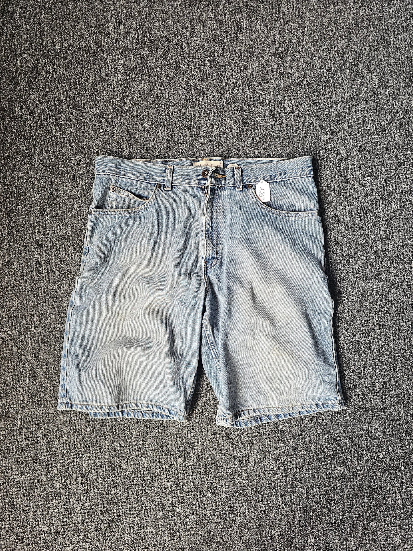 Faded Glory Relaxed Fit Denim Jorts (34)