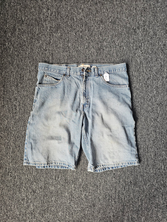 Faded Glory Relaxed Fit Denim Jorts (34)