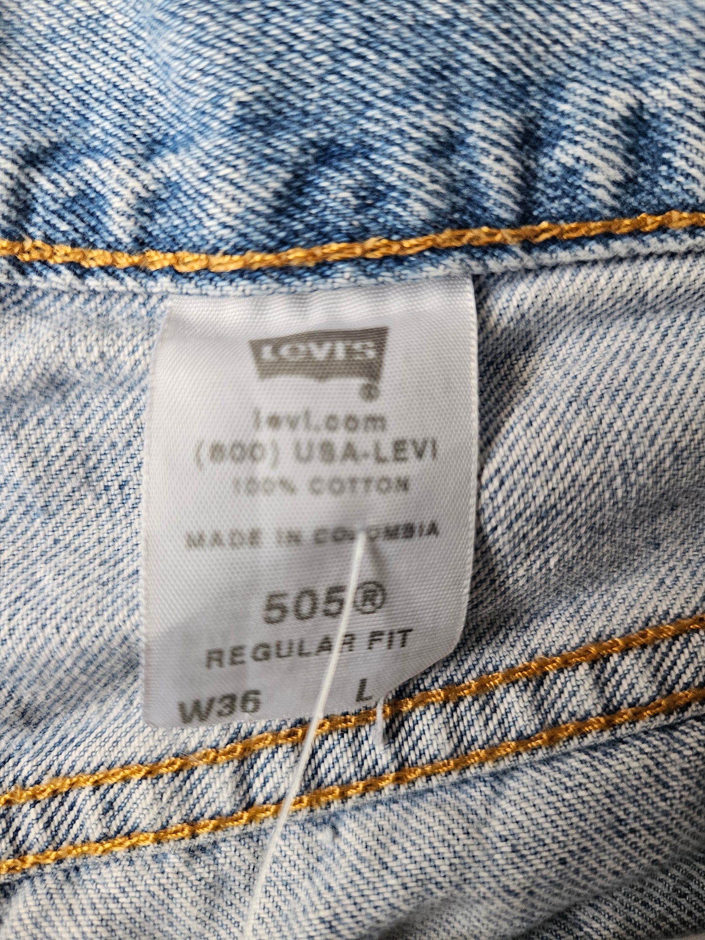 Levis 505 Denim Jorts (36)