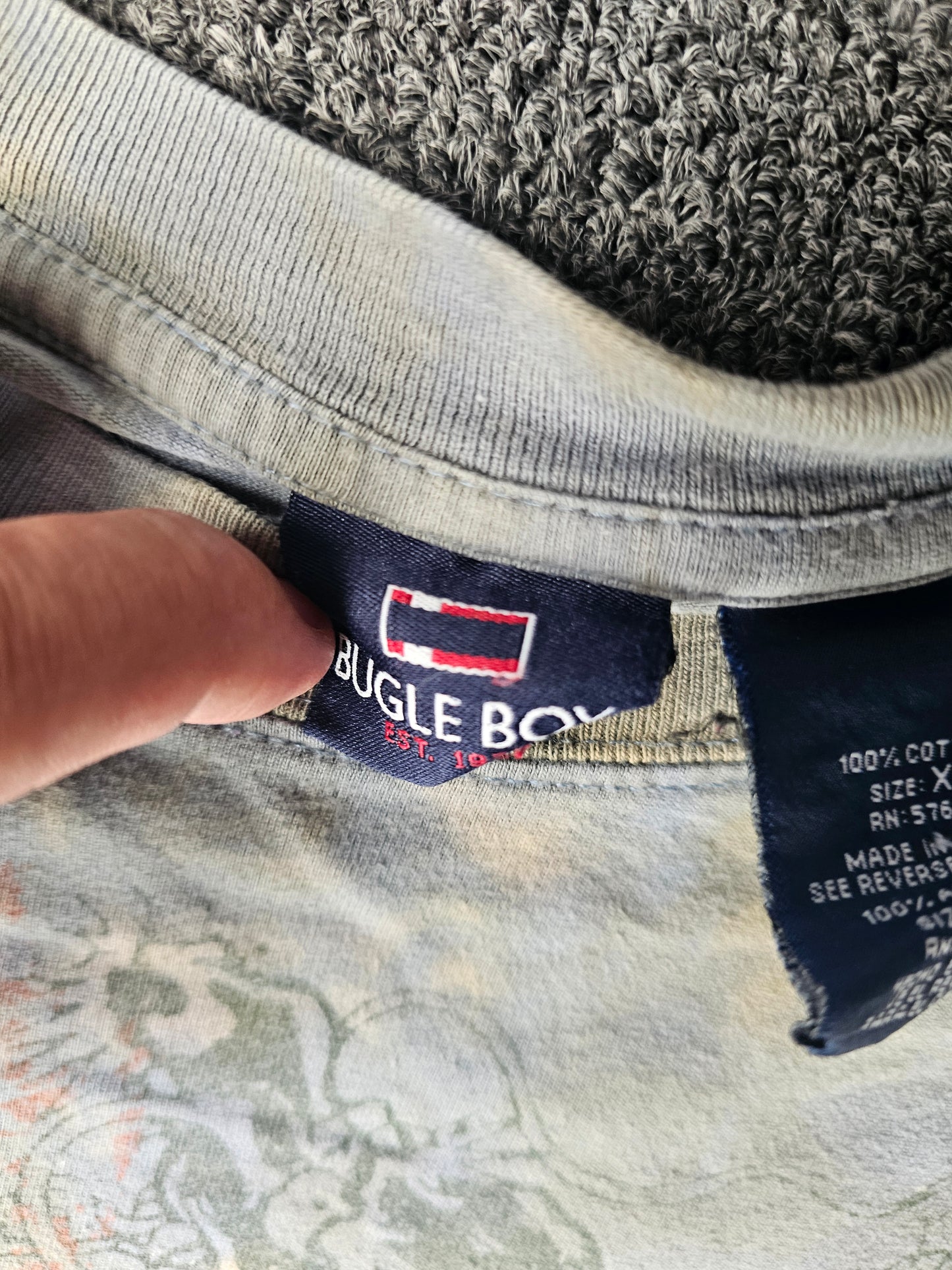 Bugle Boy Dragon Y2K Long Sleeve Thermal (XL)