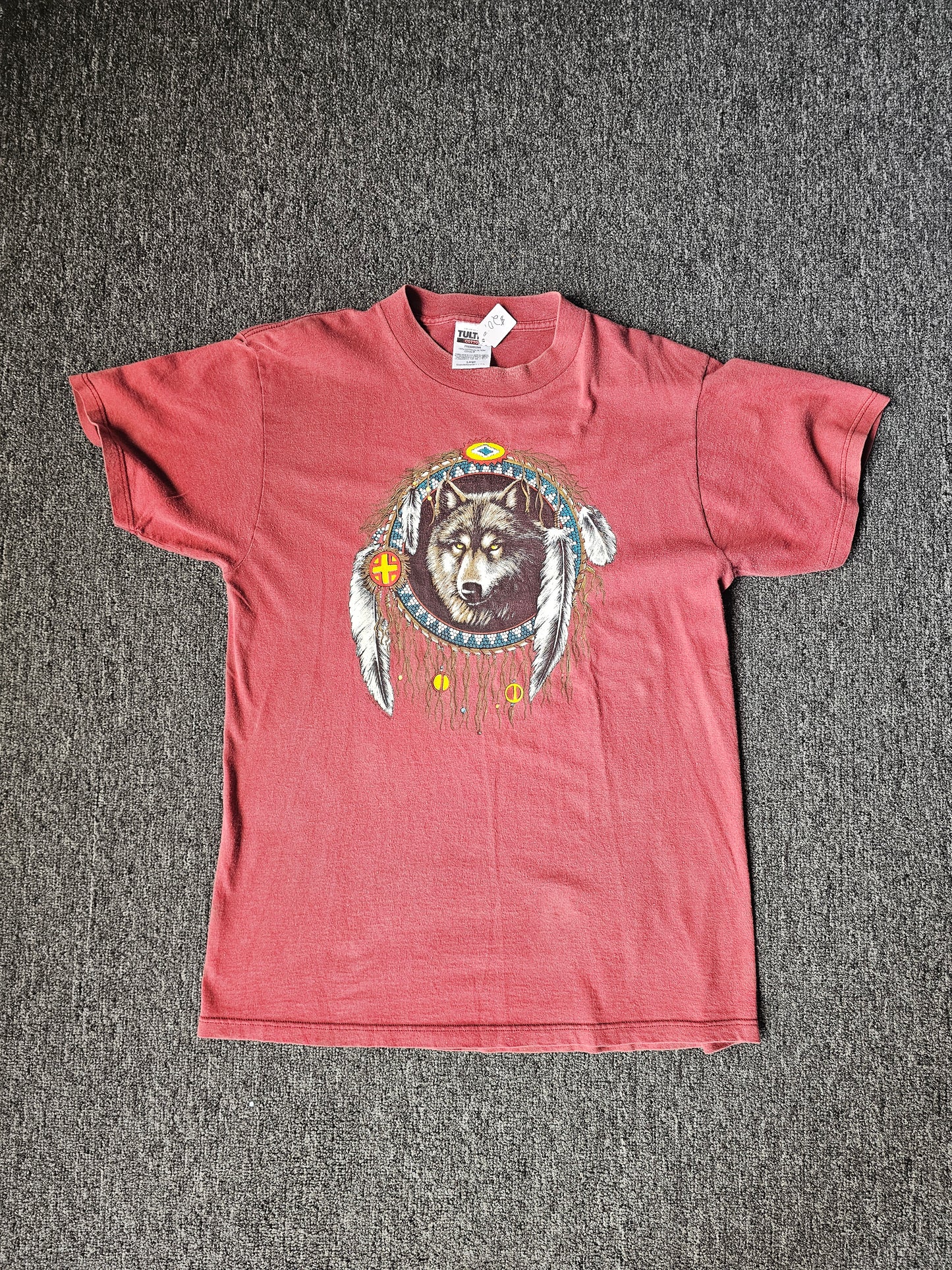 Wolf Native American Nature Tee (L)