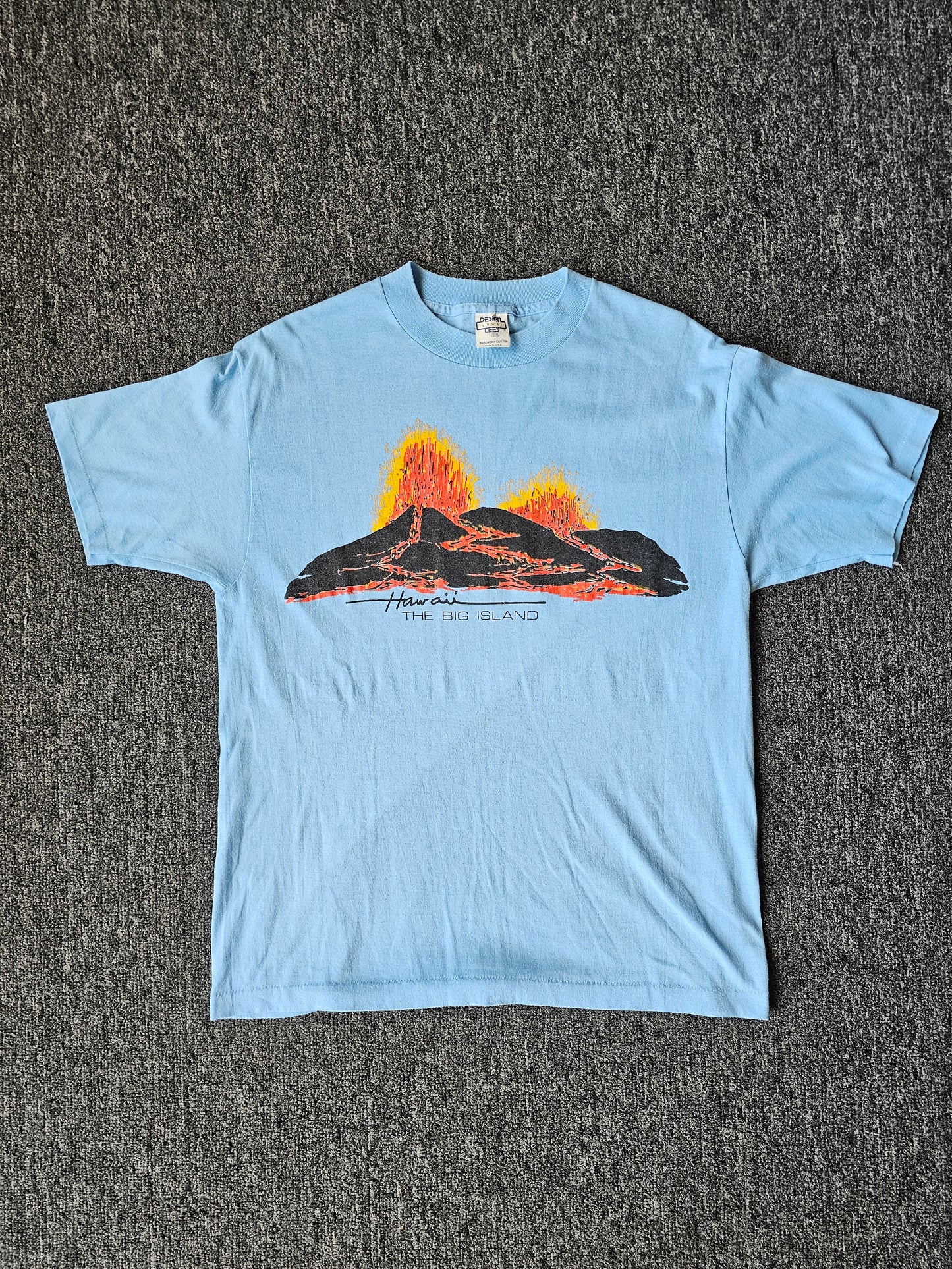 Hawaii The Big Island 80s Surf Tee (L)