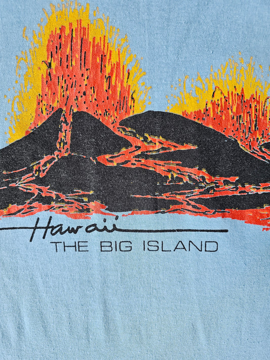 Hawaii The Big Island 80s Surf Tee (L)