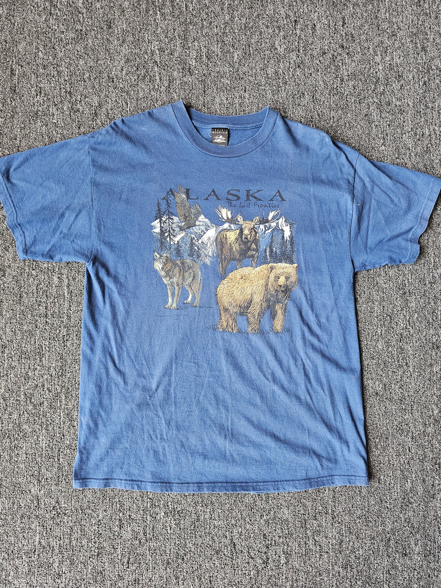 Alaska The Last Frontier 90s Nature Tee (L)