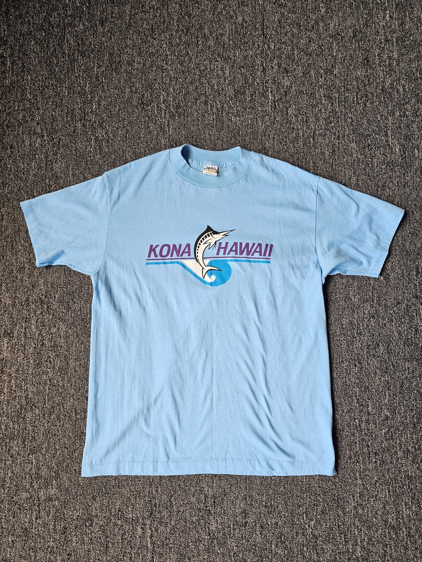 Kona Hawaii Marlin Nature 80s Tee (L)
