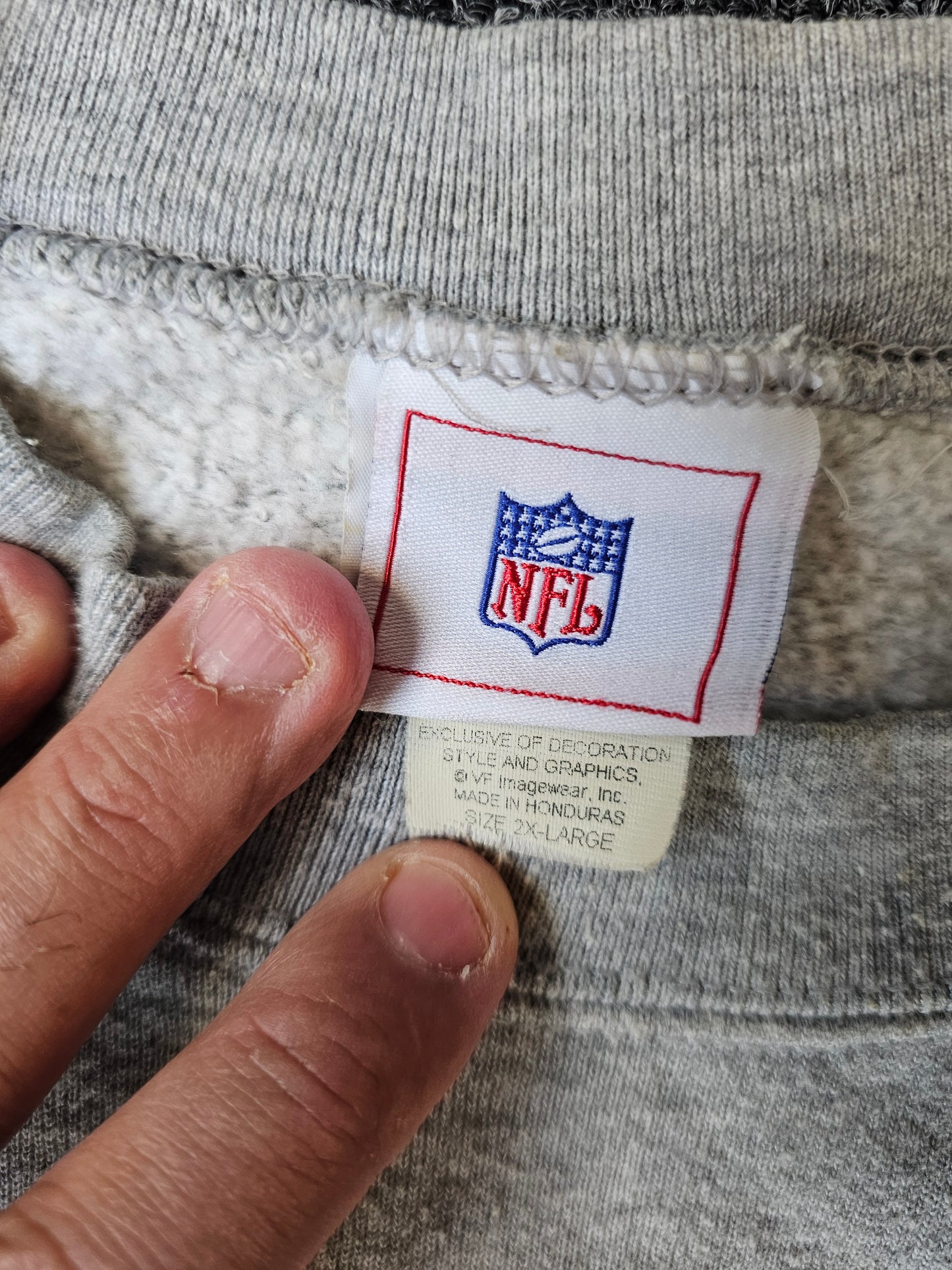 New England Patriots NFL Super Bowl Champions (2XLb- fits like XL)