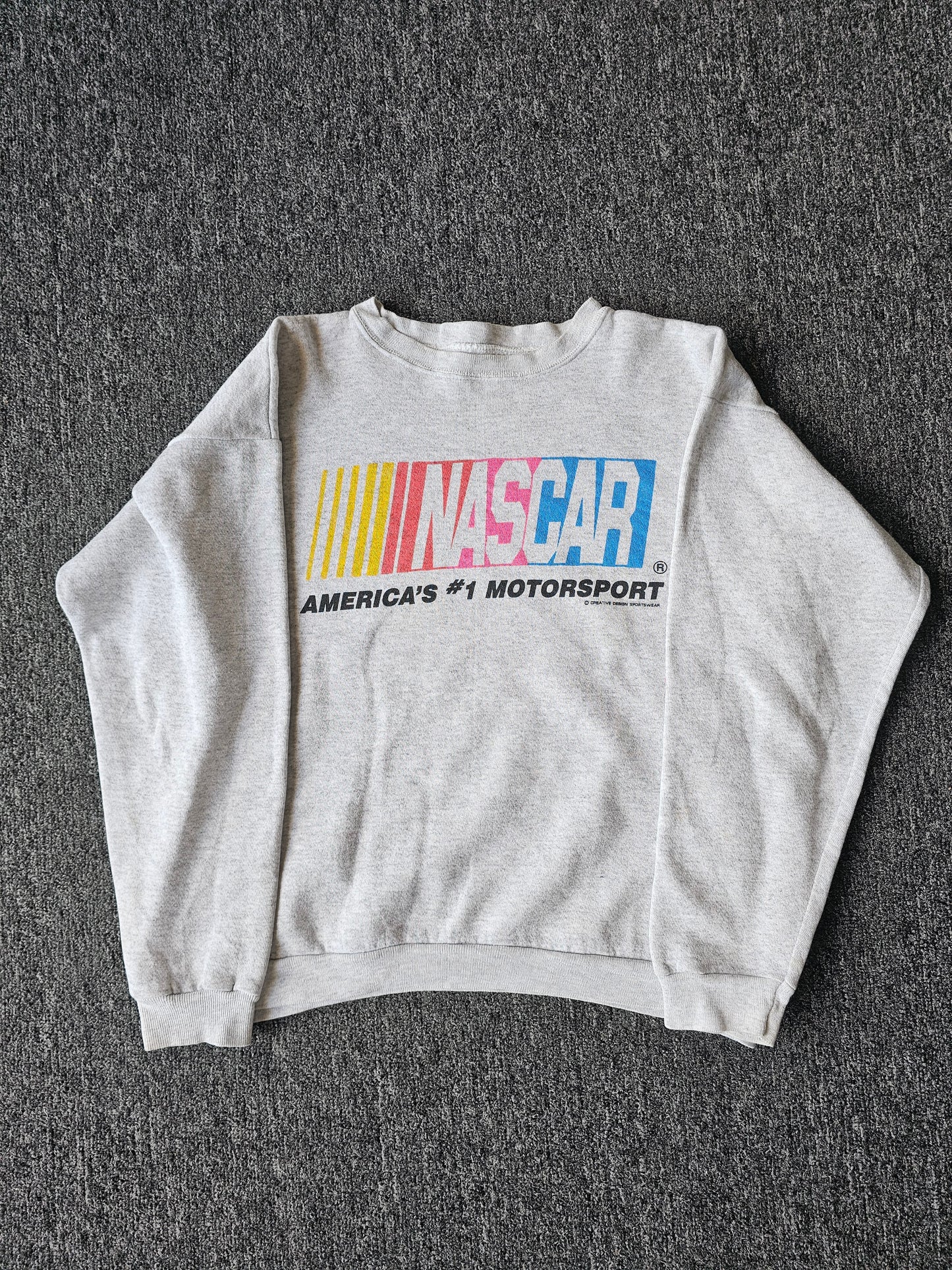 Nascar 90s White Crew (L)